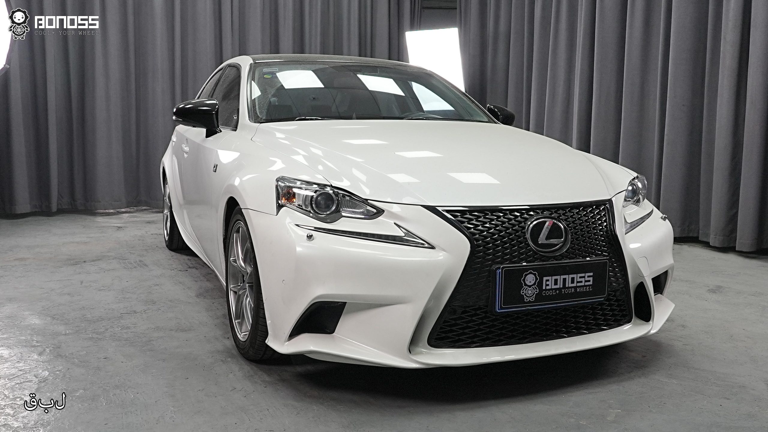 BONOSS Forged Active Cooling Wheel Spacers for 2013 Lexus IS Front 20mm Rear 25mm (9)