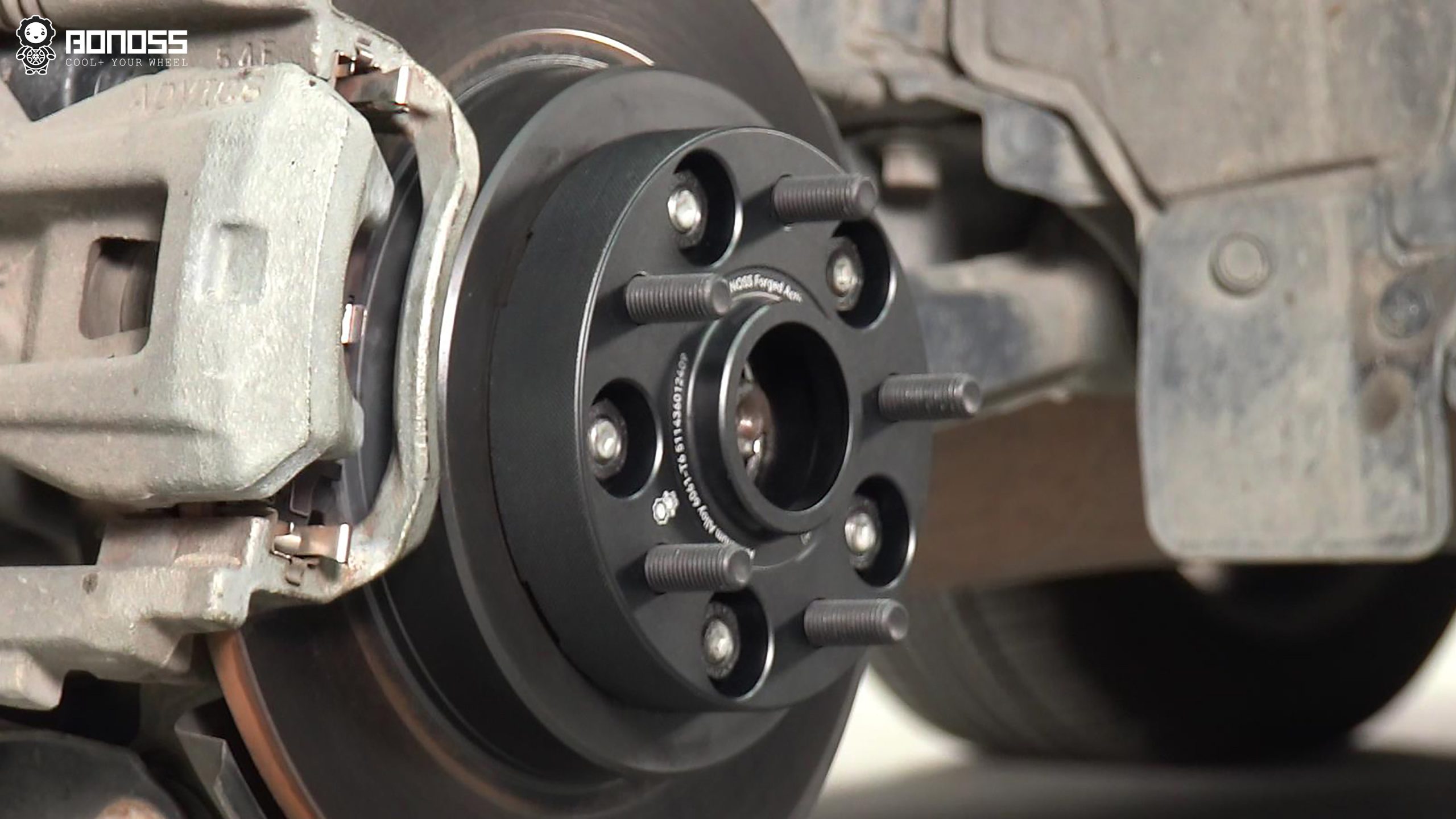 BONOSS Forged Active Cooling Wheel Spacers for 2015 Lexus NX Front 20mm Rear 30mm (13)