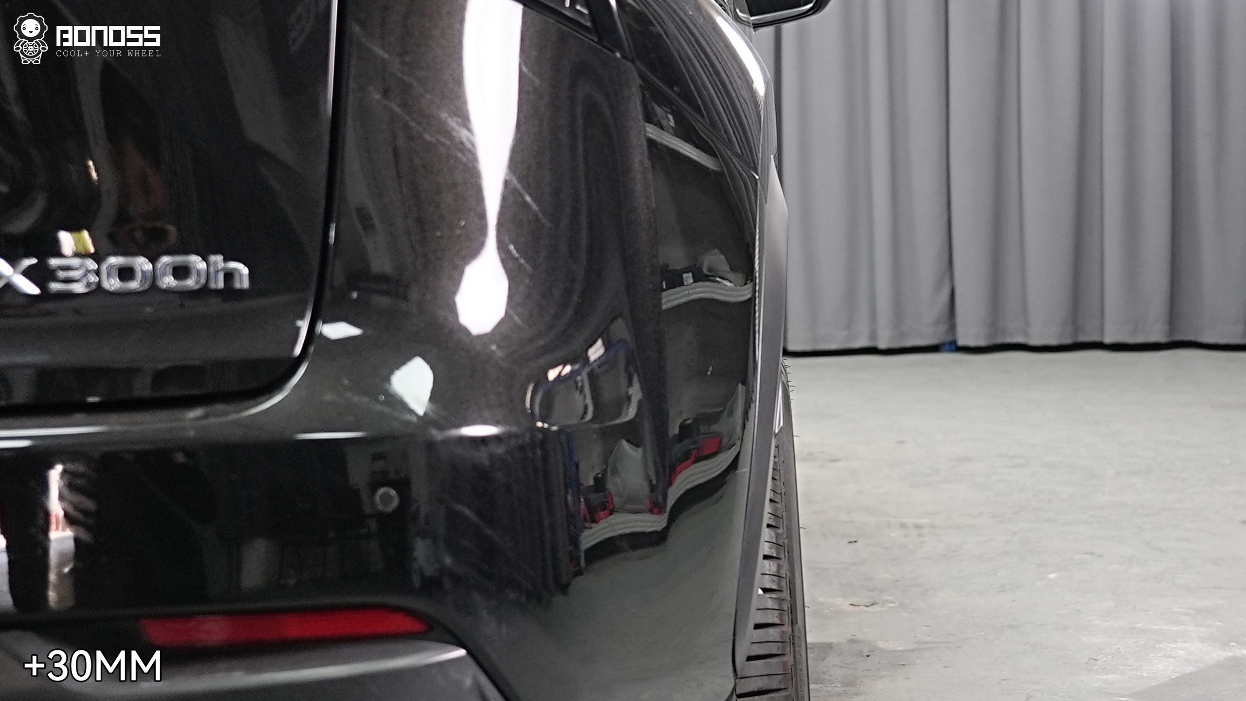 BONOSS Forged Active Cooling Wheel Spacers for 2015 Lexus NX Front 20mm Rear 30mm (6)