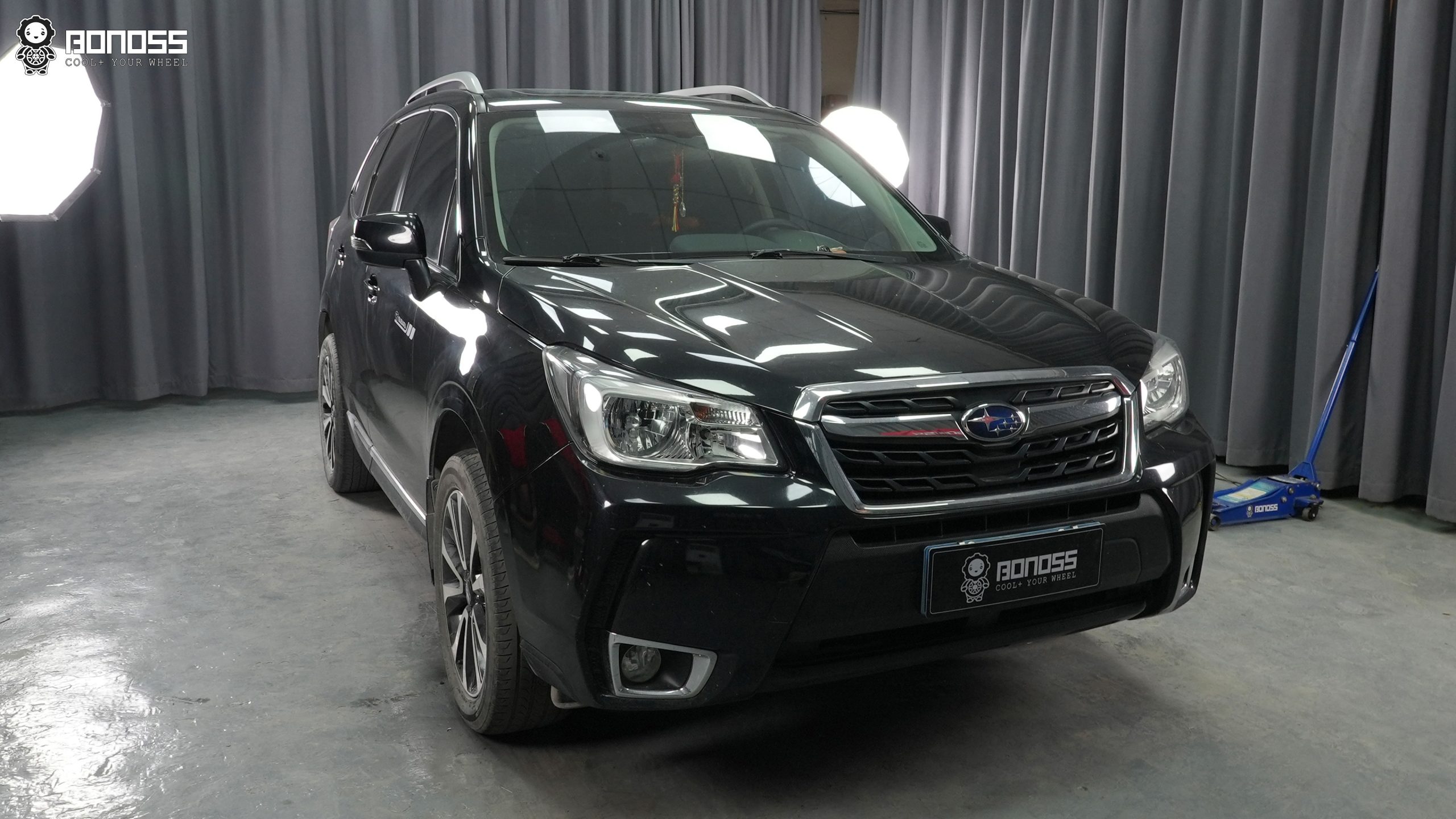 BONOSS Forged Active Cooling Wheel Spacers for 2016 Subaru Forester 20mm Front 25mm Rear (2)