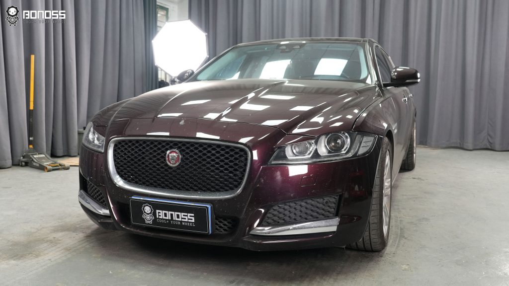 BONOSS Forged Active Cooling Wheel Spacers for 2017 Jaguar XF 15mm Front 25mm Rear (2)