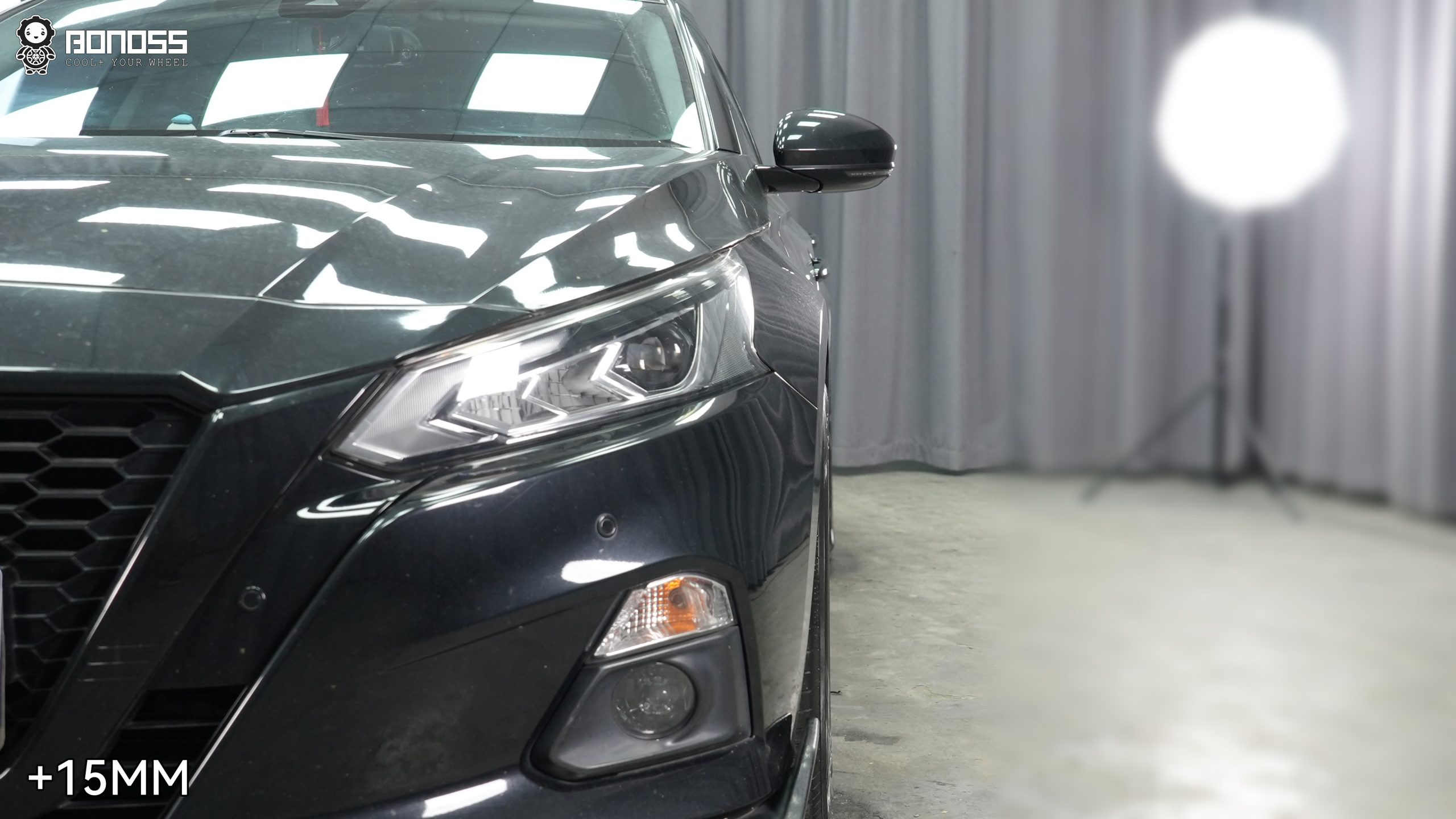 BONOSS Forged Active Cooling Wheel Spacers for 2019 Nissan Altima 15mm Front 20mm Rear (3)