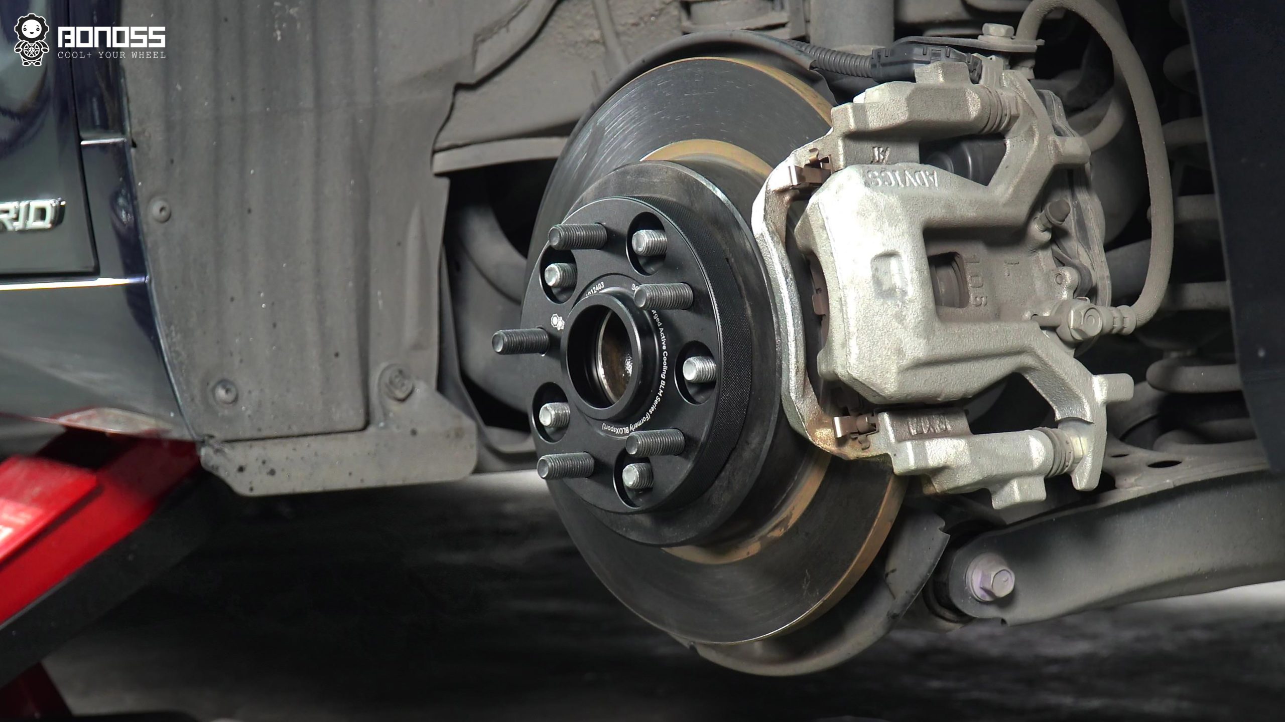 BONOSS Forged Active Cooling Wheel Spacers for 2020 Lexus ES Front 20mm Rear 20mm (12)