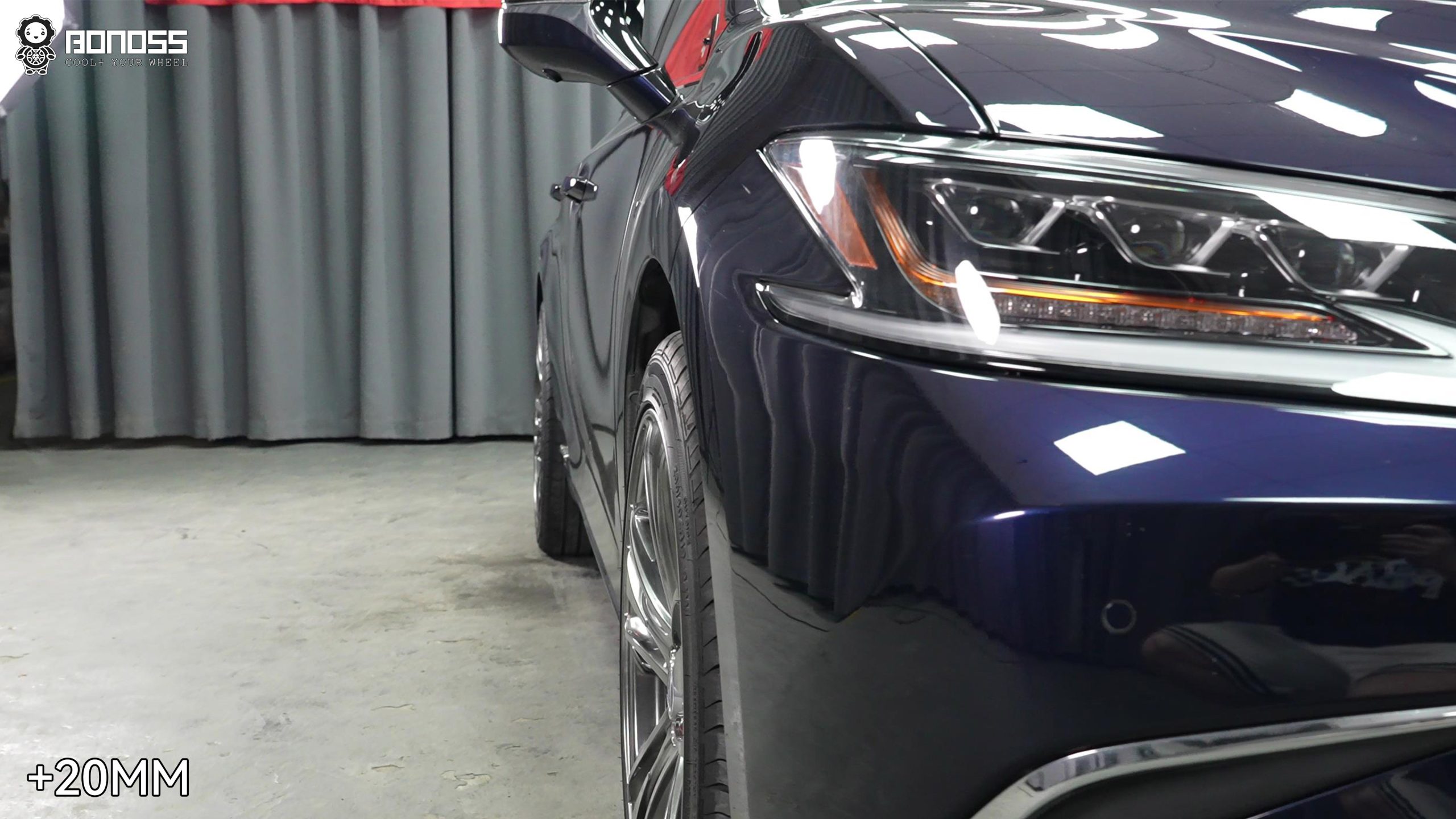 BONOSS Forged Active Cooling Wheel Spacers for 2020 Lexus ES Front 20mm Rear 20mm (4)