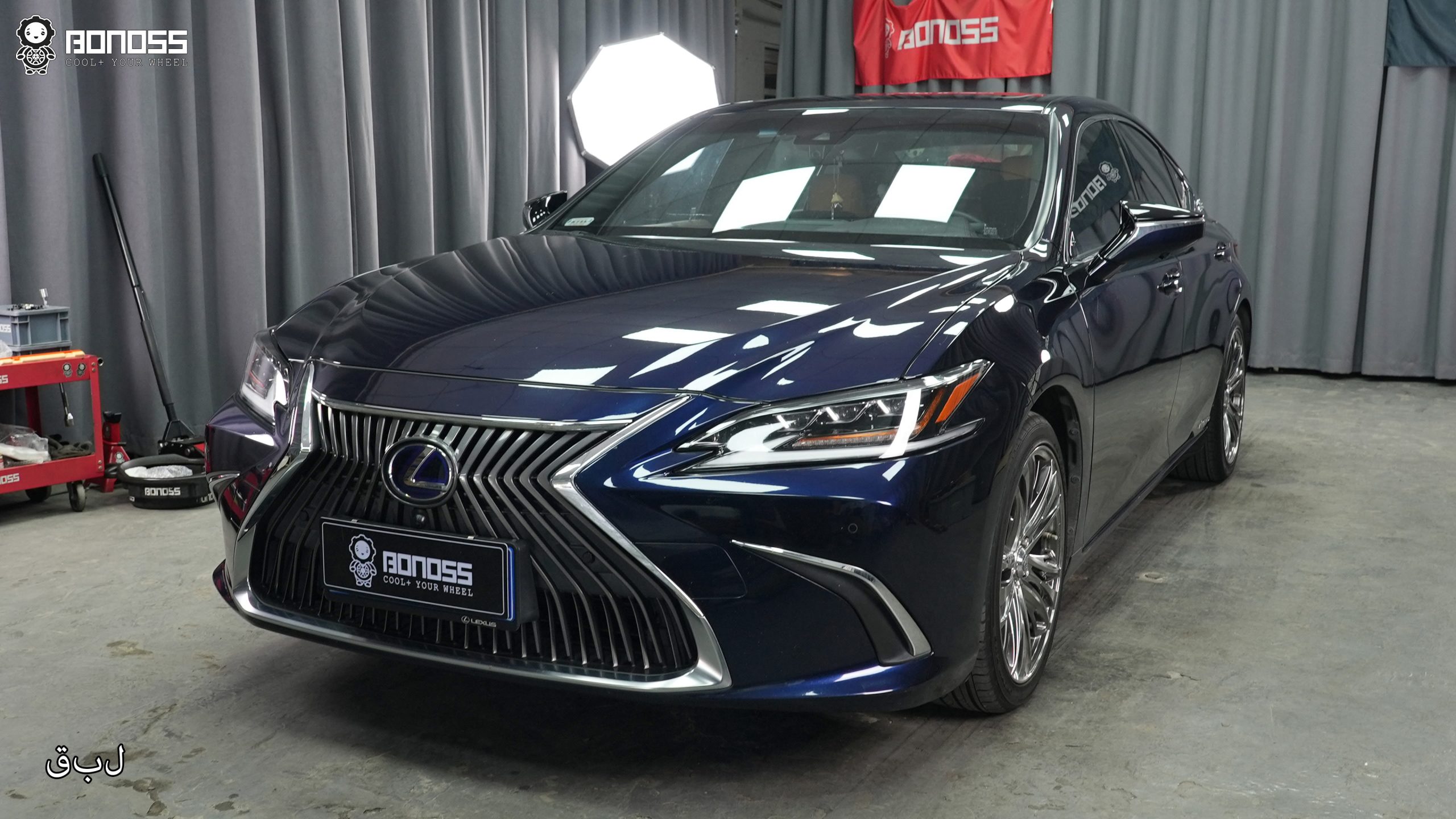 BONOSS Forged Active Cooling Wheel Spacers for 2020 Lexus ES Front 20mm Rear 20mm (7)