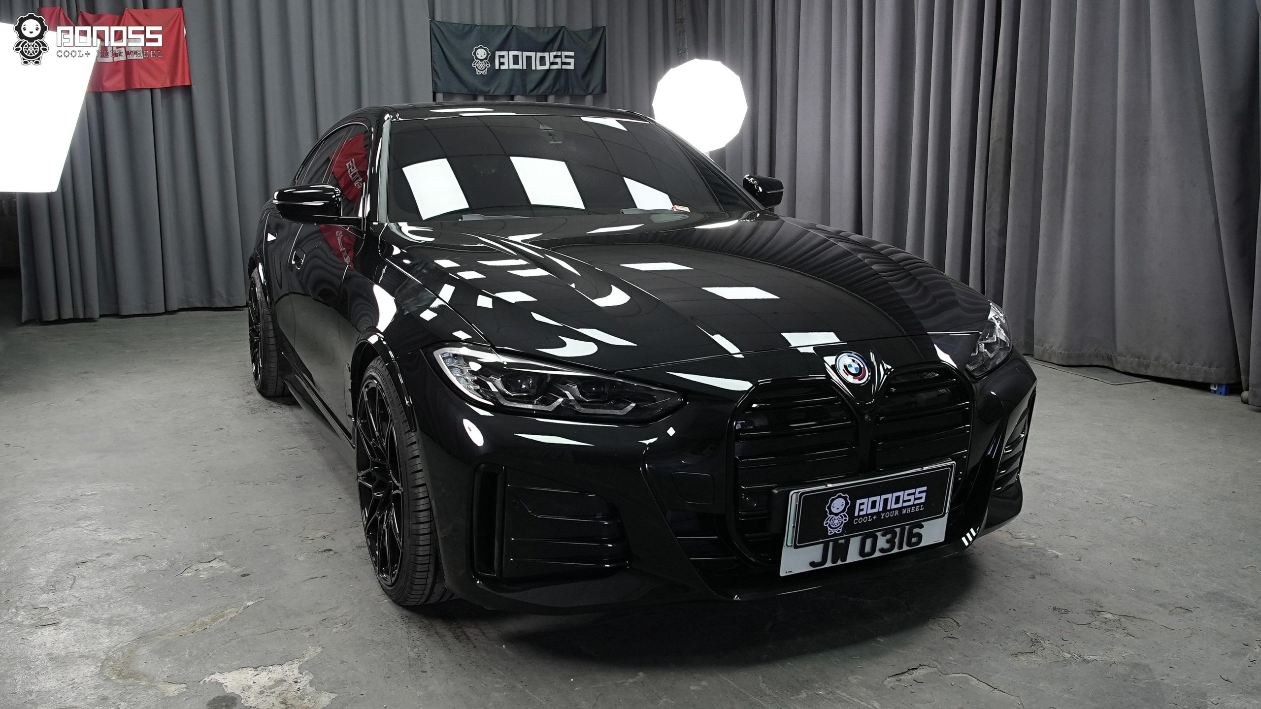 BONOSS Forged Active Cooling Wheel Spacers for 2021 BMW i4 Front 20mm Rear 22 (2)