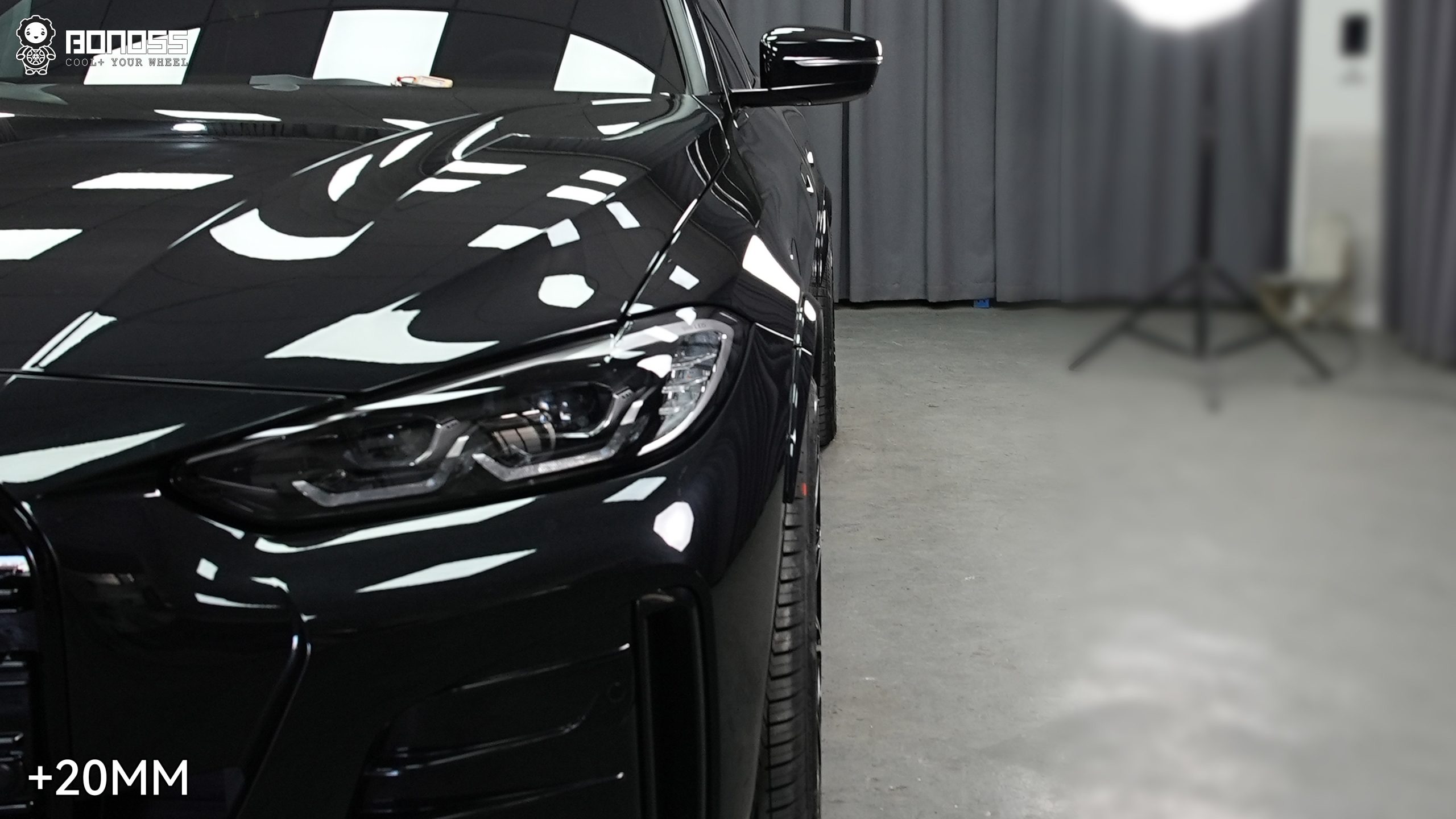 BONOSS Forged Active Cooling Wheel Spacers for 2021 BMW i4 Front 20mm Rear 22 (3)