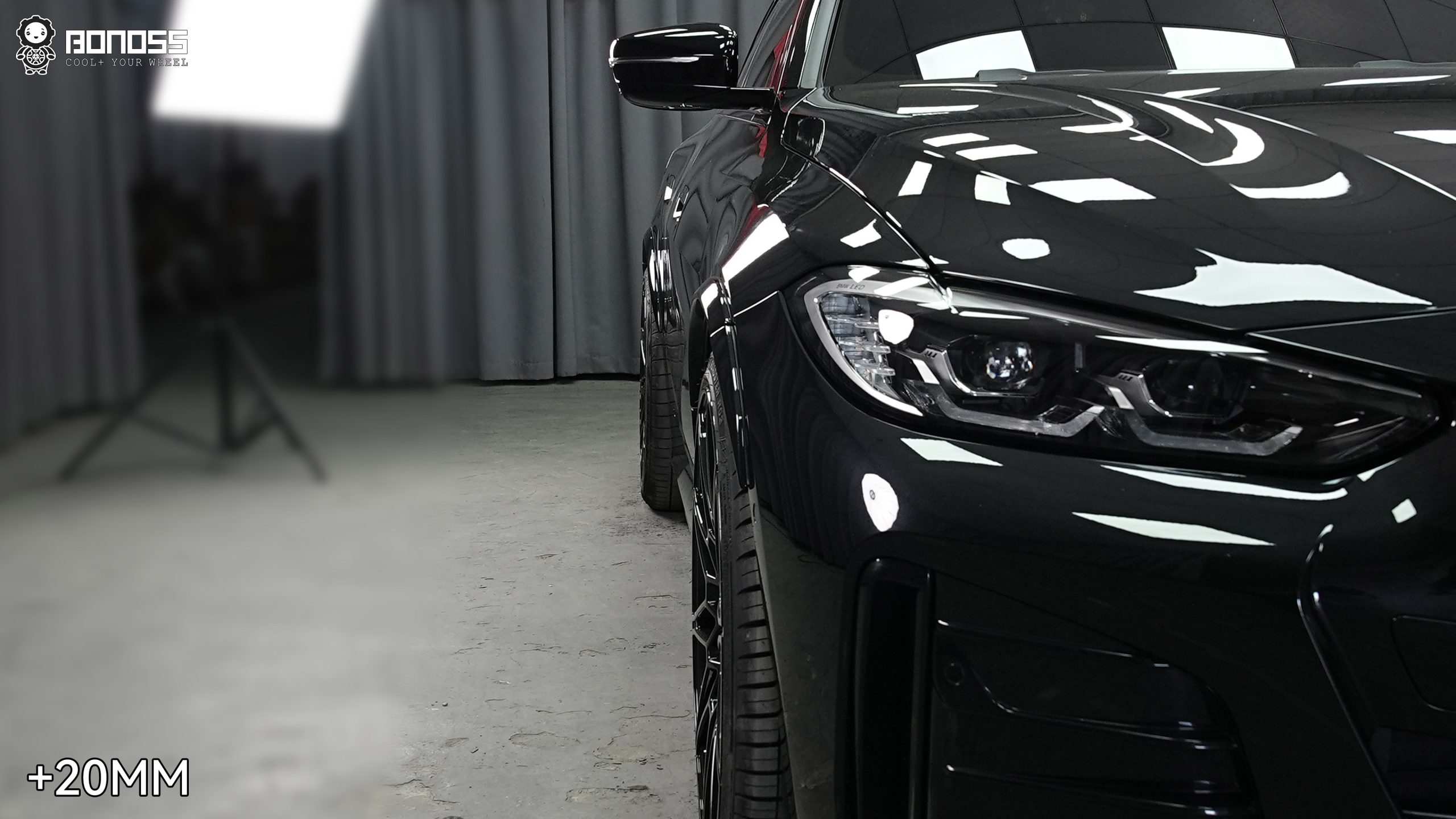 BONOSS Forged Active Cooling Wheel Spacers for 2021 BMW i4 Front 20mm Rear 22 (4)