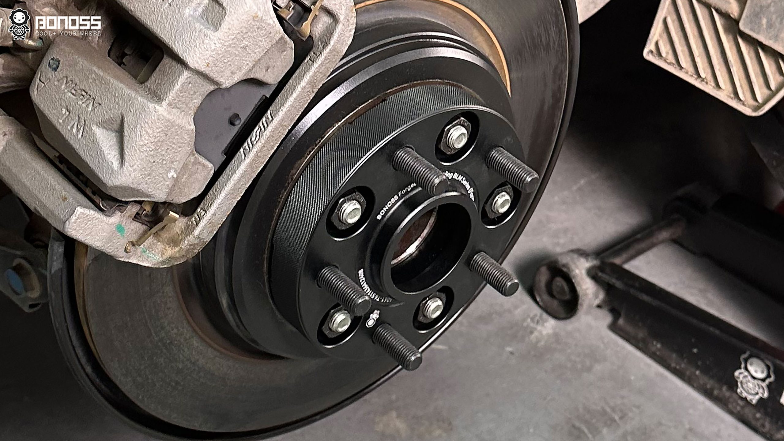 BONOSS Forged Active Cooling Wheel Spacers for 2021 Honda CR-V 25mm Front 25mm Rear (14)