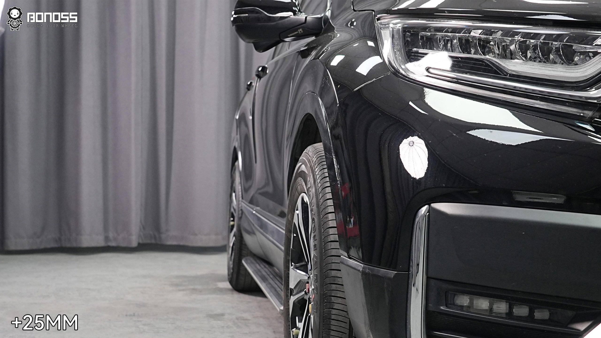 BONOSS Forged Active Cooling Wheel Spacers for 2021 Honda CR-V 25mm Front 25mm Rear (4)