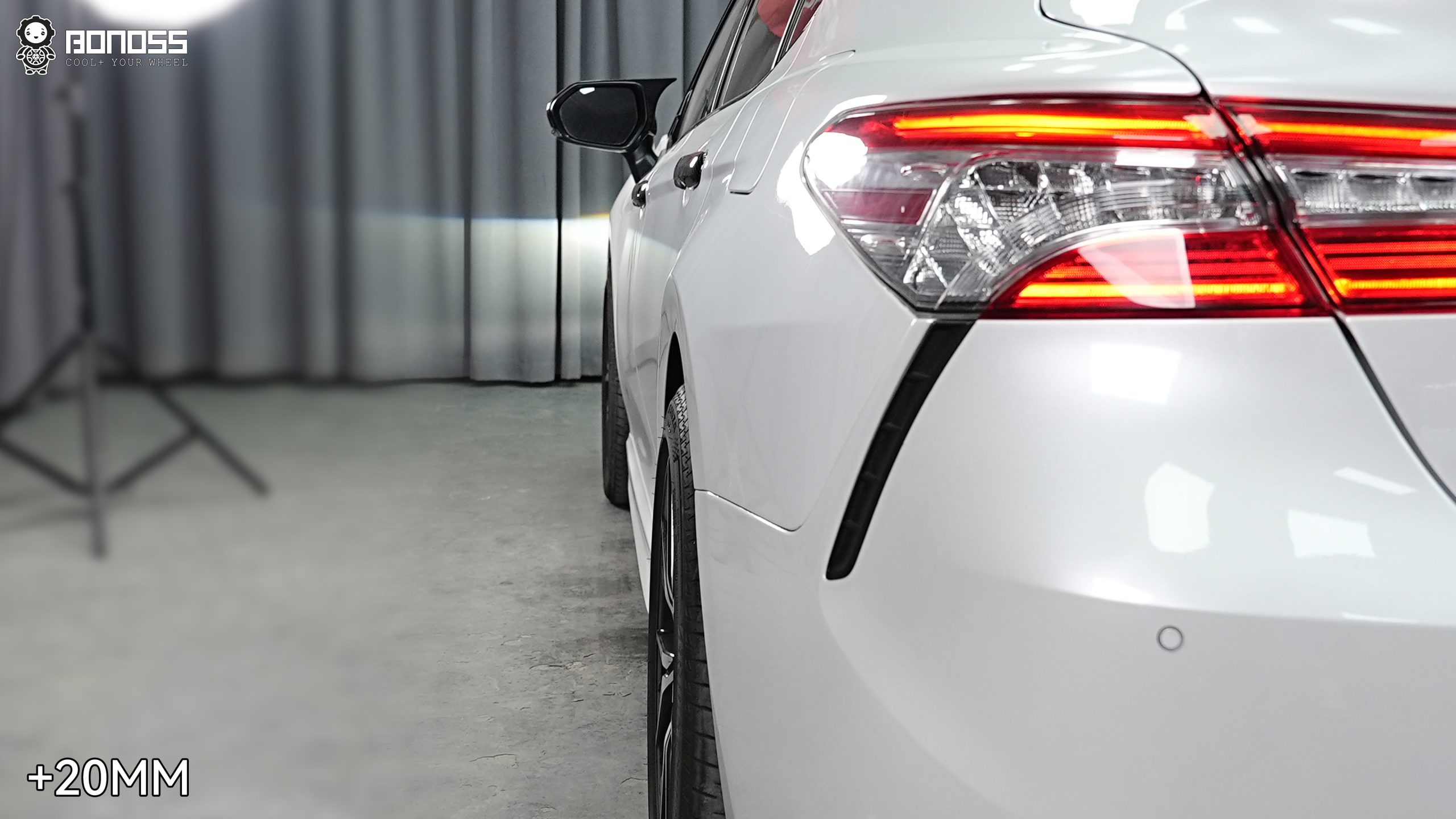 BONOSS Forged Active Cooling Wheel Spacers for 2021 Toyota Camry 15mm Front 20mm Rear (5)