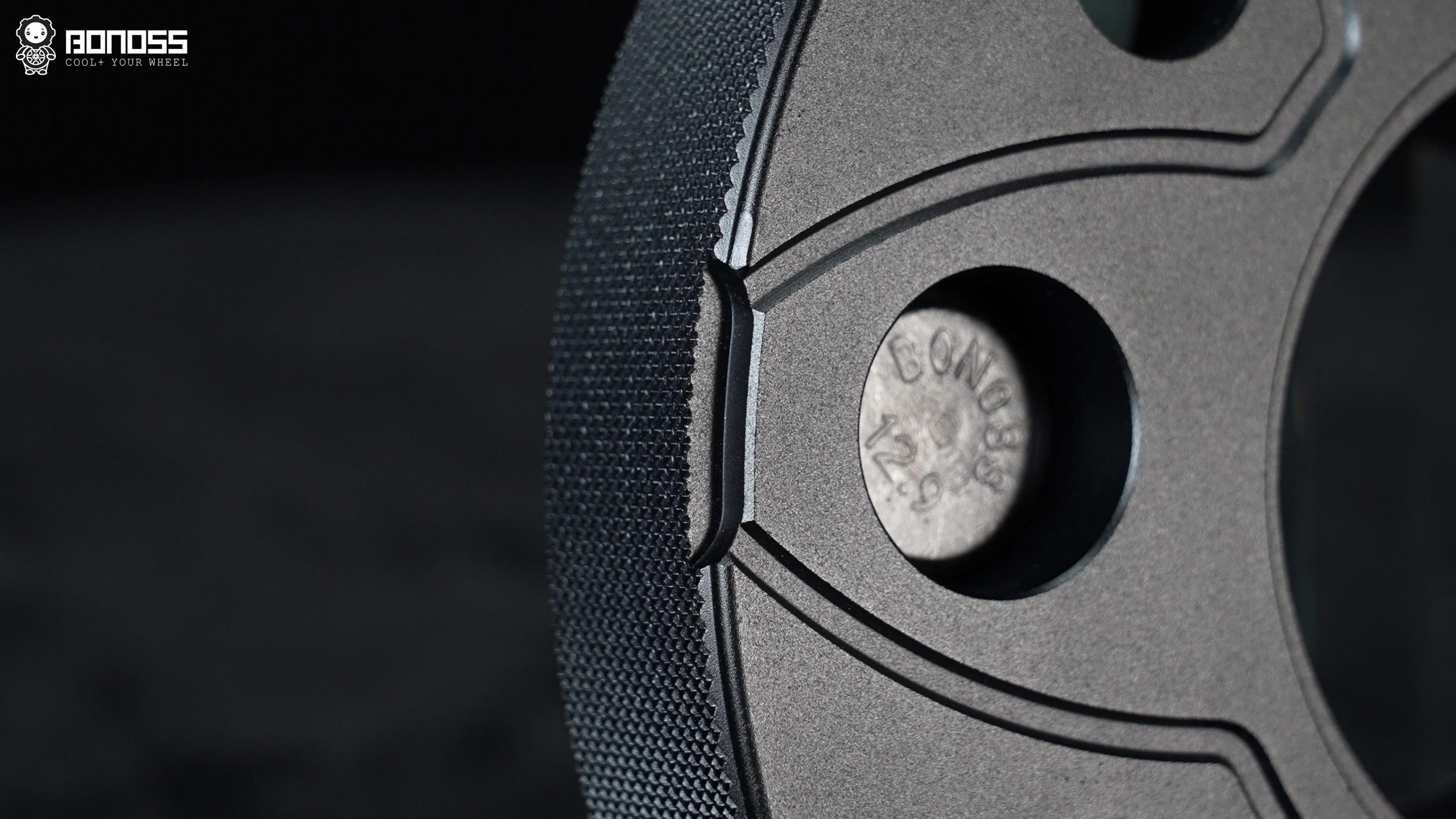 BONOSS Forged Active Cooling Wheel Spacers for 2022 Tesla Model 3 18mm Front 25mm Rear (1)