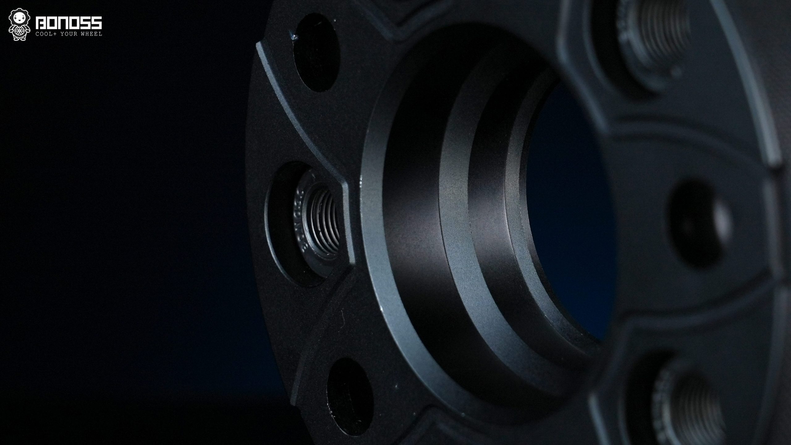 BONOSS Forged Active Cooling Wheel Spacers for 2024 Jetour Traveler Front 25mm Rear 30mm (1)