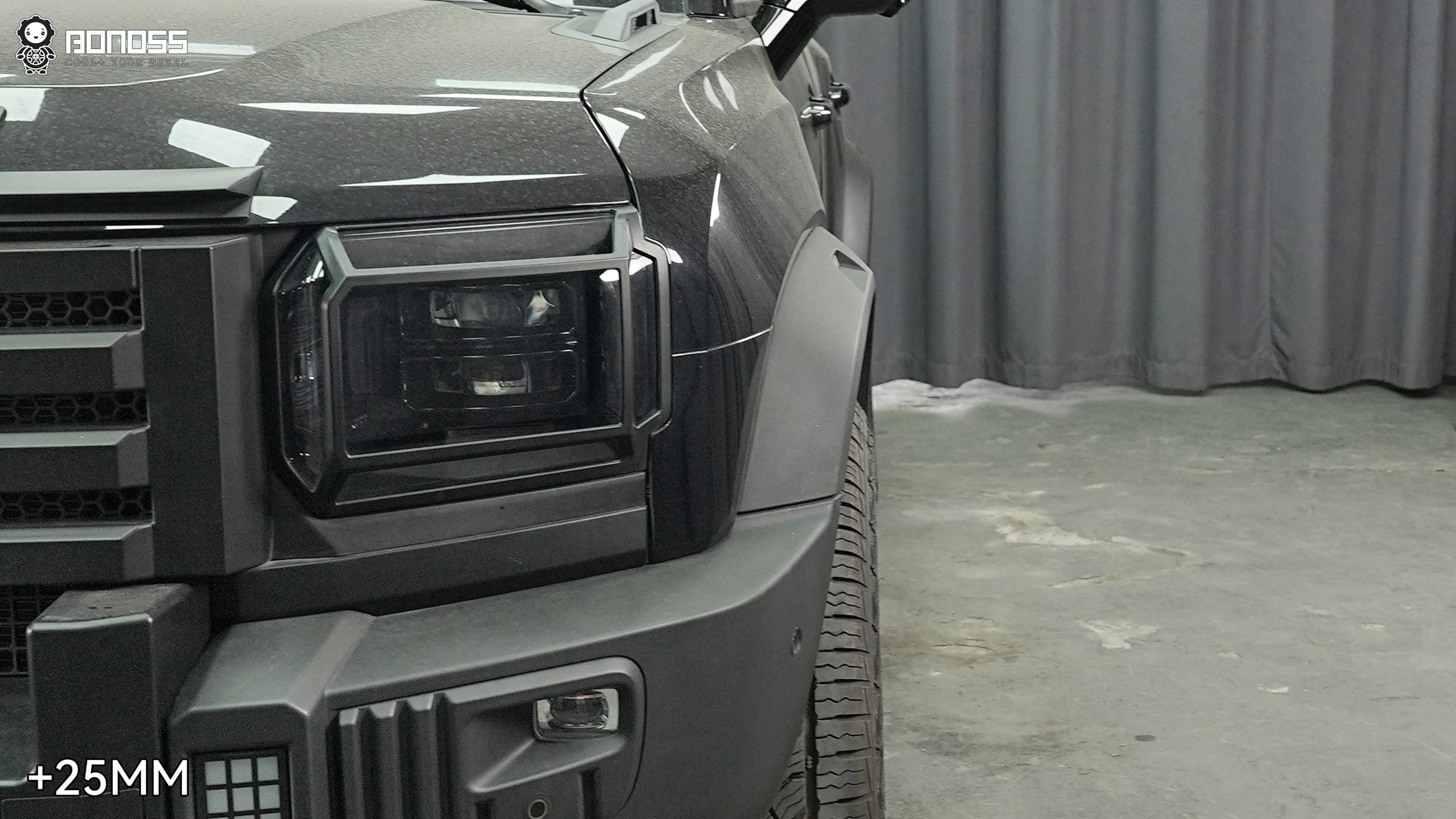 BONOSS Forged Active Cooling Wheel Spacers for 2024 Jetour Traveler Front 25mm Rear 30mm (3)