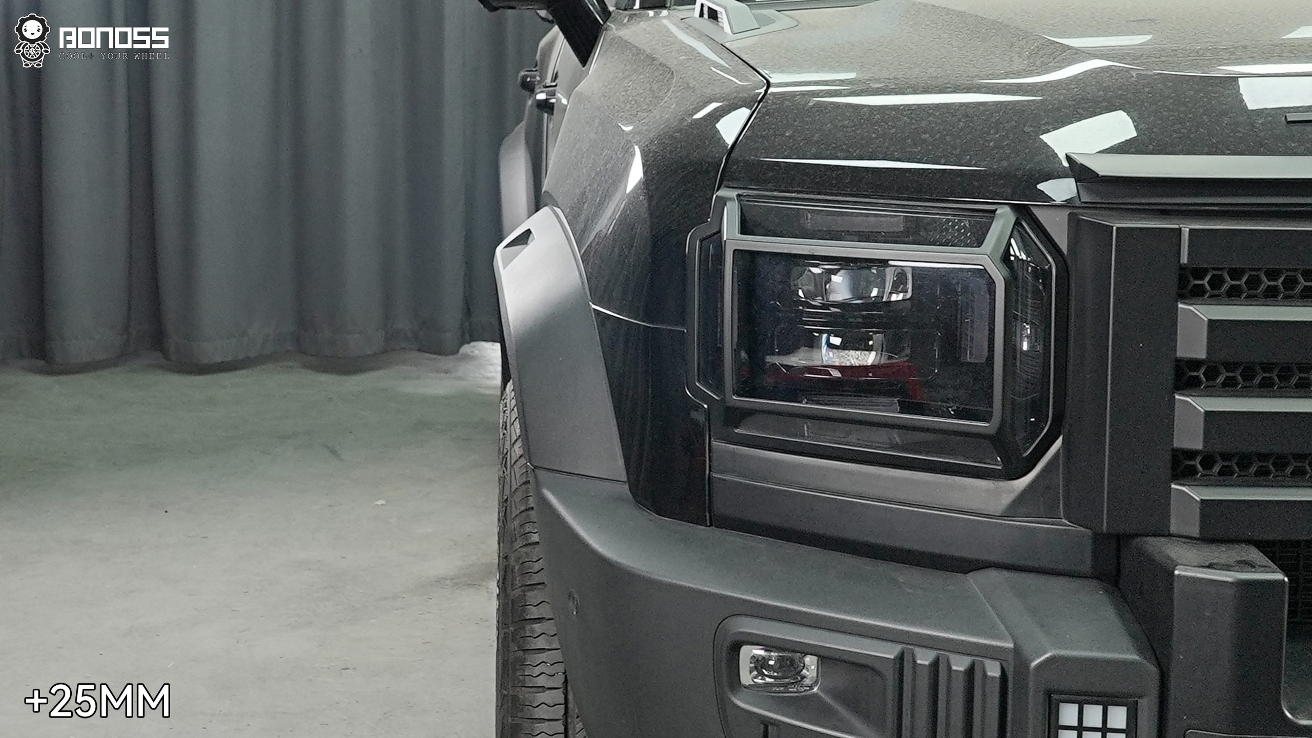 BONOSS Forged Active Cooling Wheel Spacers for 2024 Jetour Traveler Front 25mm Rear 30mm (4)