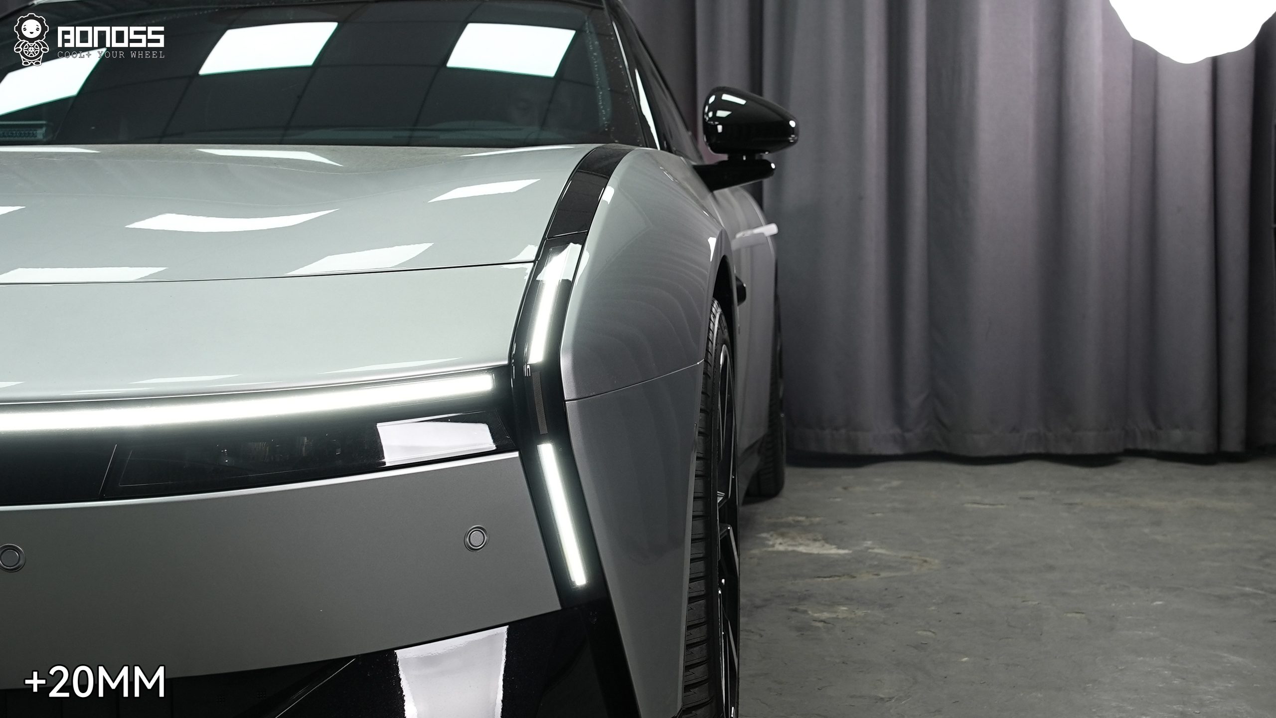 BONOSS Forged Active Cooling Wheel Spacers for 2025 XPeng P7 20mm Front 20mm Rear (3)