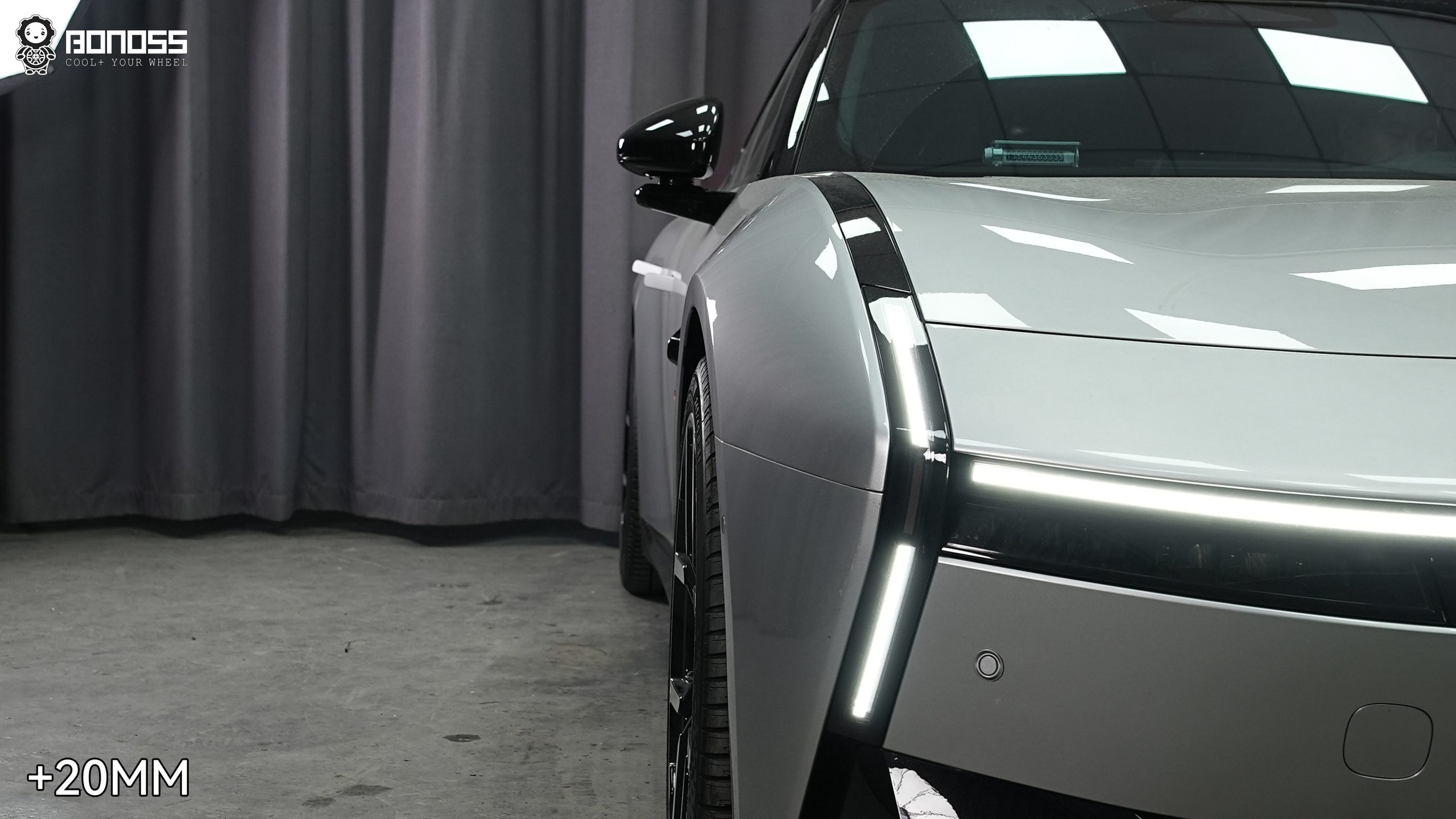 BONOSS Forged Active Cooling Wheel Spacers for 2025 XPeng P7 20mm Front 20mm Rear (4)