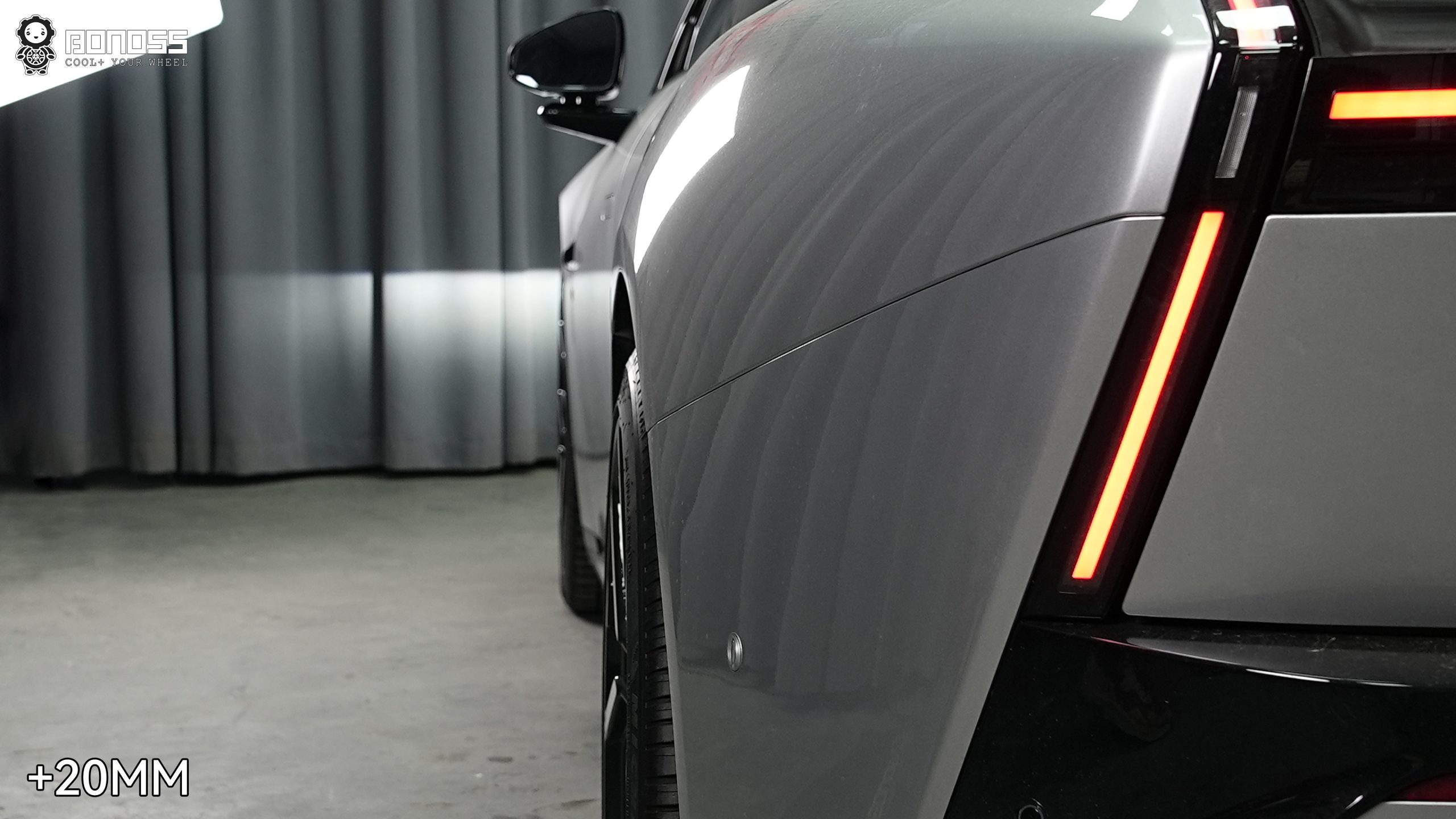 BONOSS Forged Active Cooling Wheel Spacers for 2025 XPeng P7 20mm Front 20mm Rear (5)