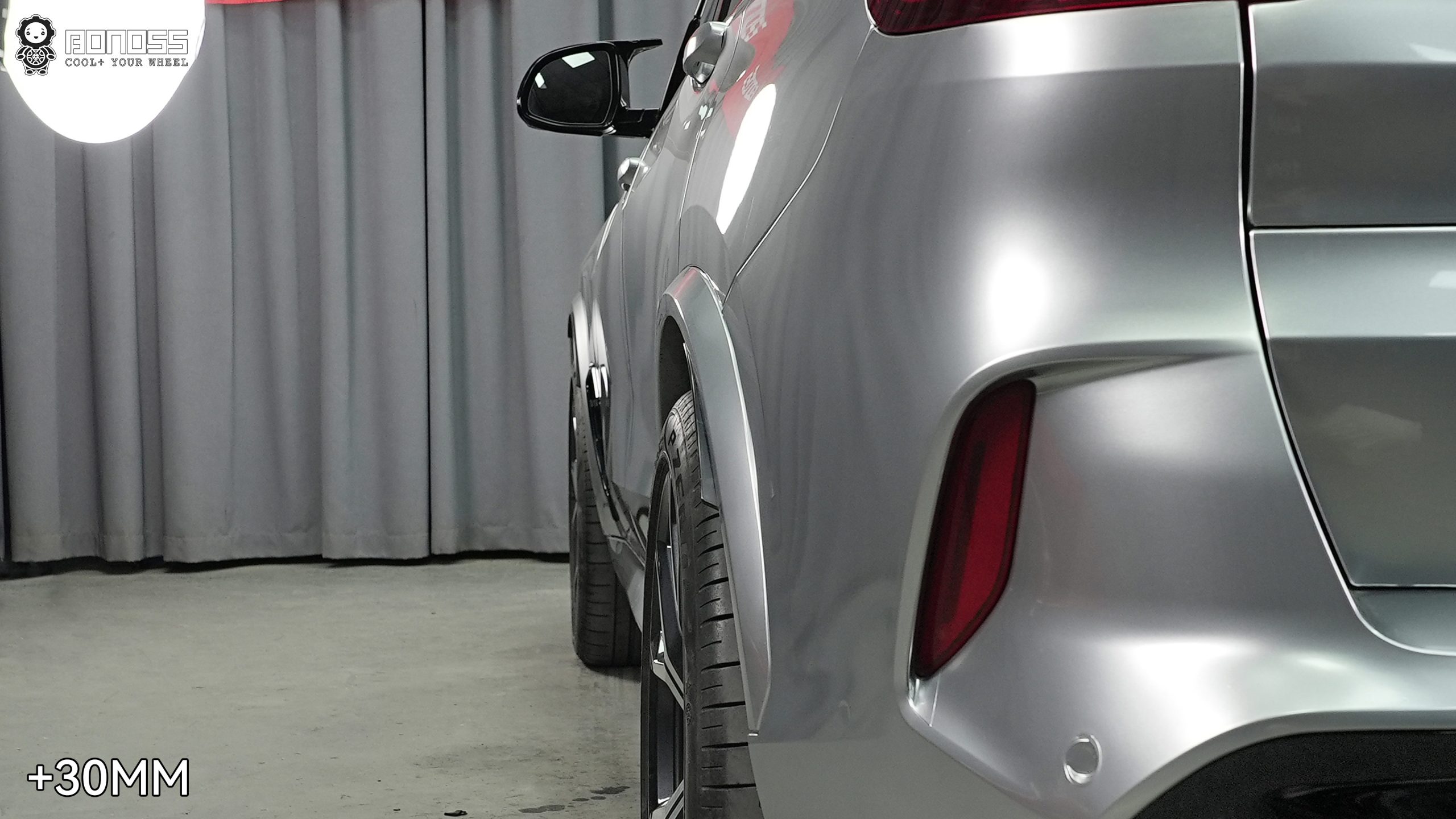 BONOSS Forged Active Cooling Wheel Spacers for BMW X5 18mm Front 30mm Rear (6)