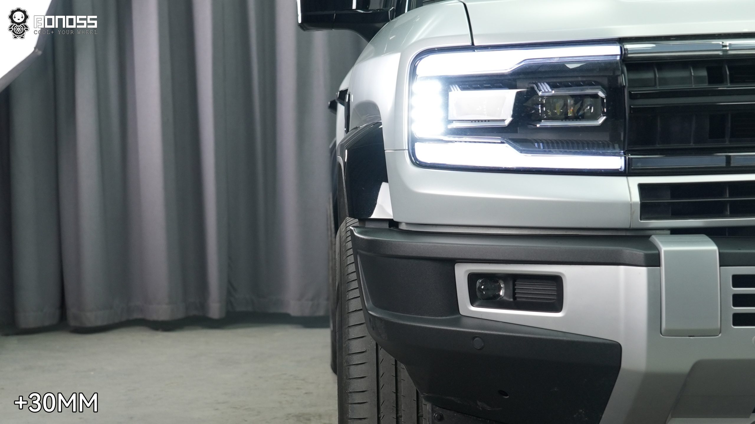 BONOSS Forged Active Cooling Wheel Spacers for BYD Leopard 5 30mm Front 35mm Rear (4)