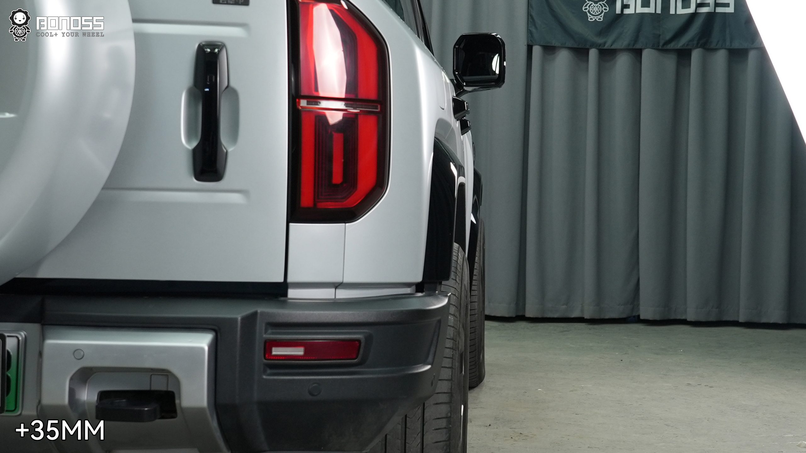 BONOSS Forged Active Cooling Wheel Spacers for BYD Leopard 5 30mm Front 35mm Rear (6)