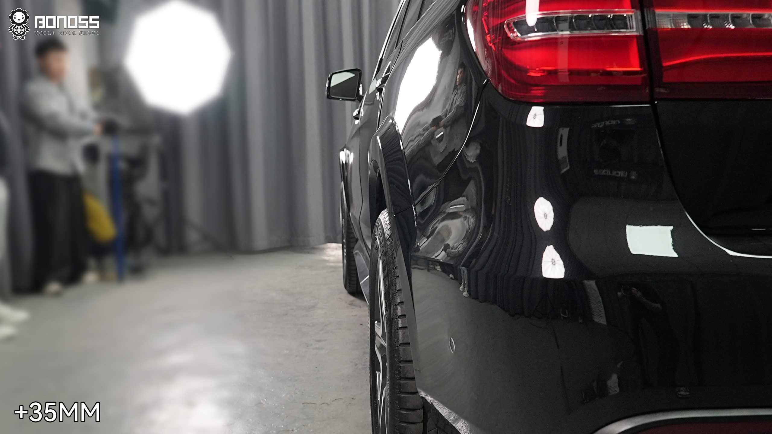 BONOSS Forged Active Cooling Wheel Spacers for Mercedes-Benz GL450 Front 30mm Rear 35mm (4)