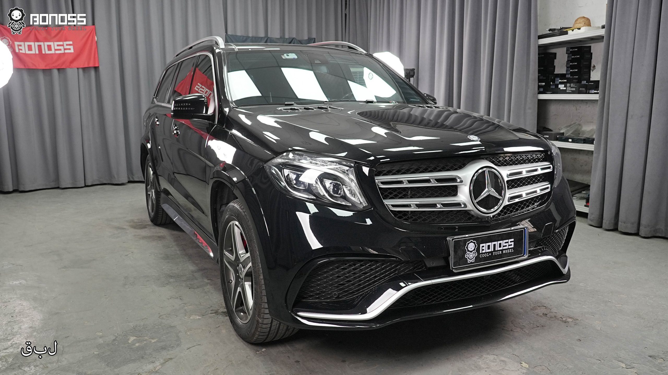 BONOSS Forged Active Cooling Wheel Spacers for Mercedes-Benz GL450 Front 30mm Rear 35mm (6)