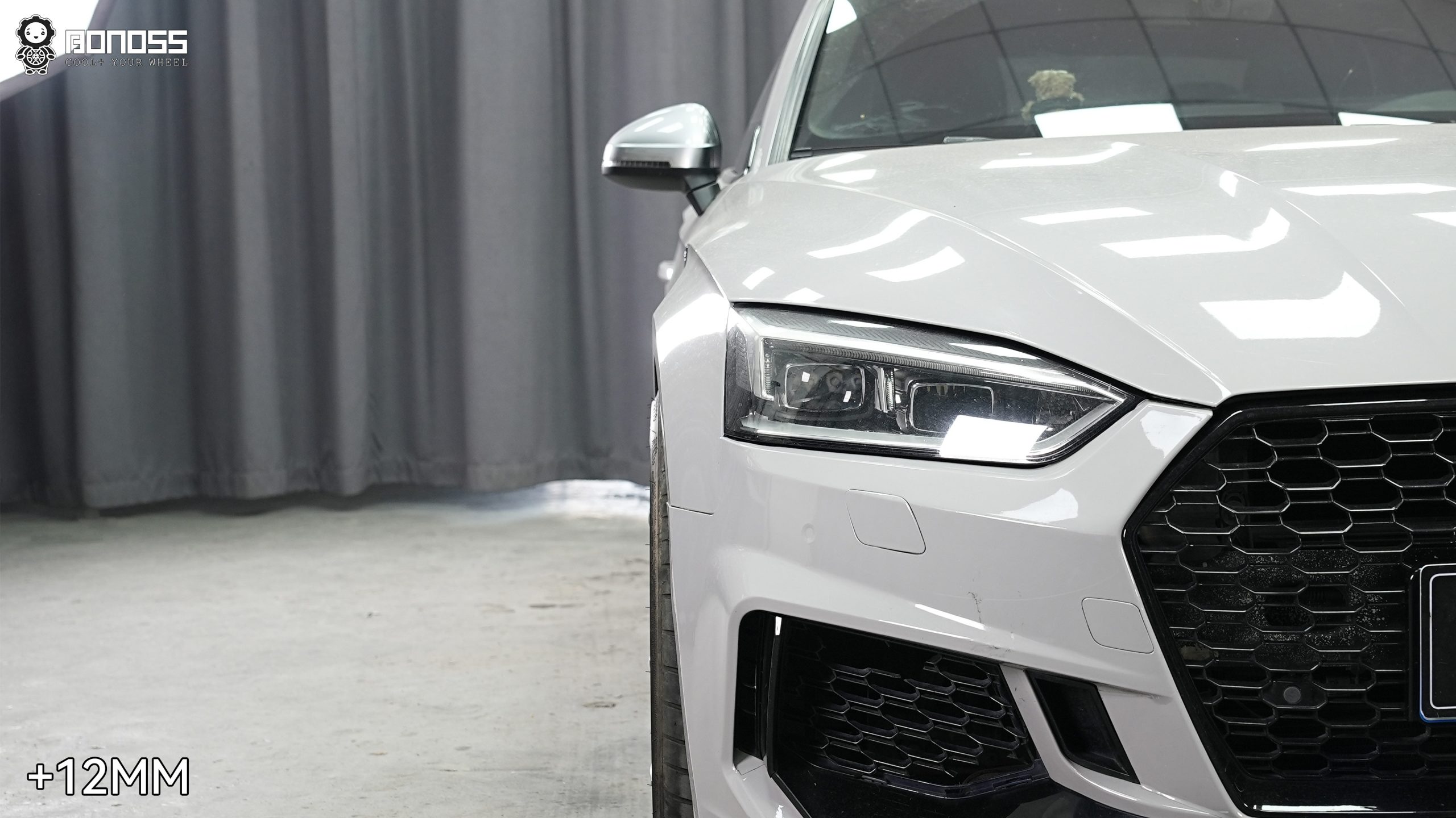 BONOSS Forged Lightweight Plus Wheel Spacers for 2017 Audi A5 12mm Front 15mm Rear (4)