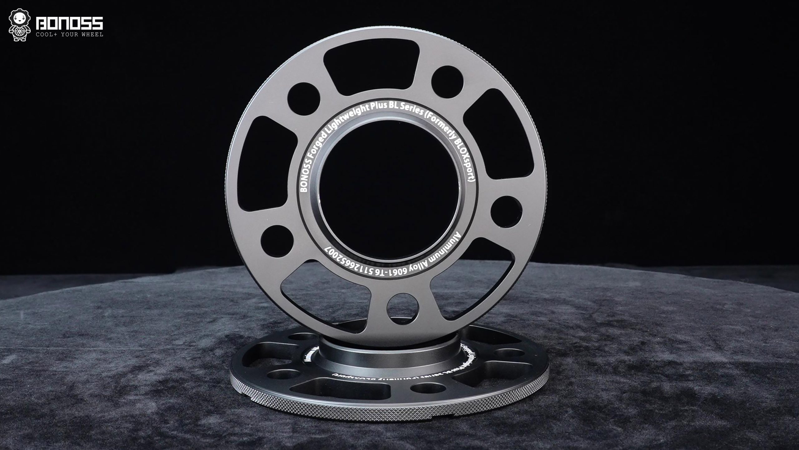 BONOSS Forged Lightweight Plus Wheel Spacers for 2018 Mercedes-Benz C-Class 12mm Front 15mm Rear (1)