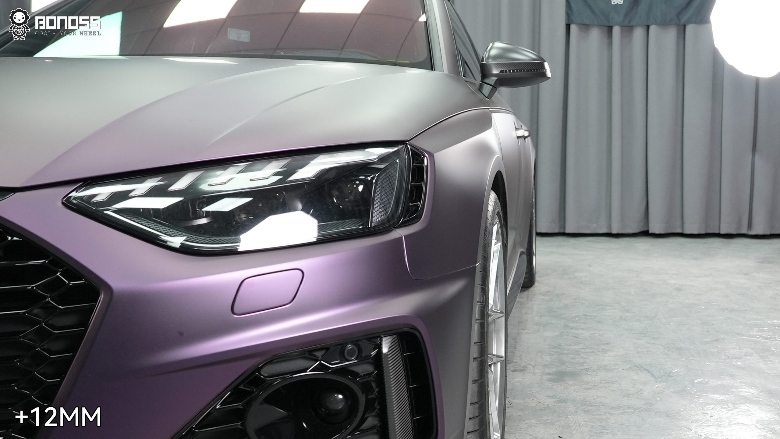 BONOSS Forged Lightweight Plus Wheel Spacers for 2021 Audi RS4 12mm Front 12mm Rear (3)