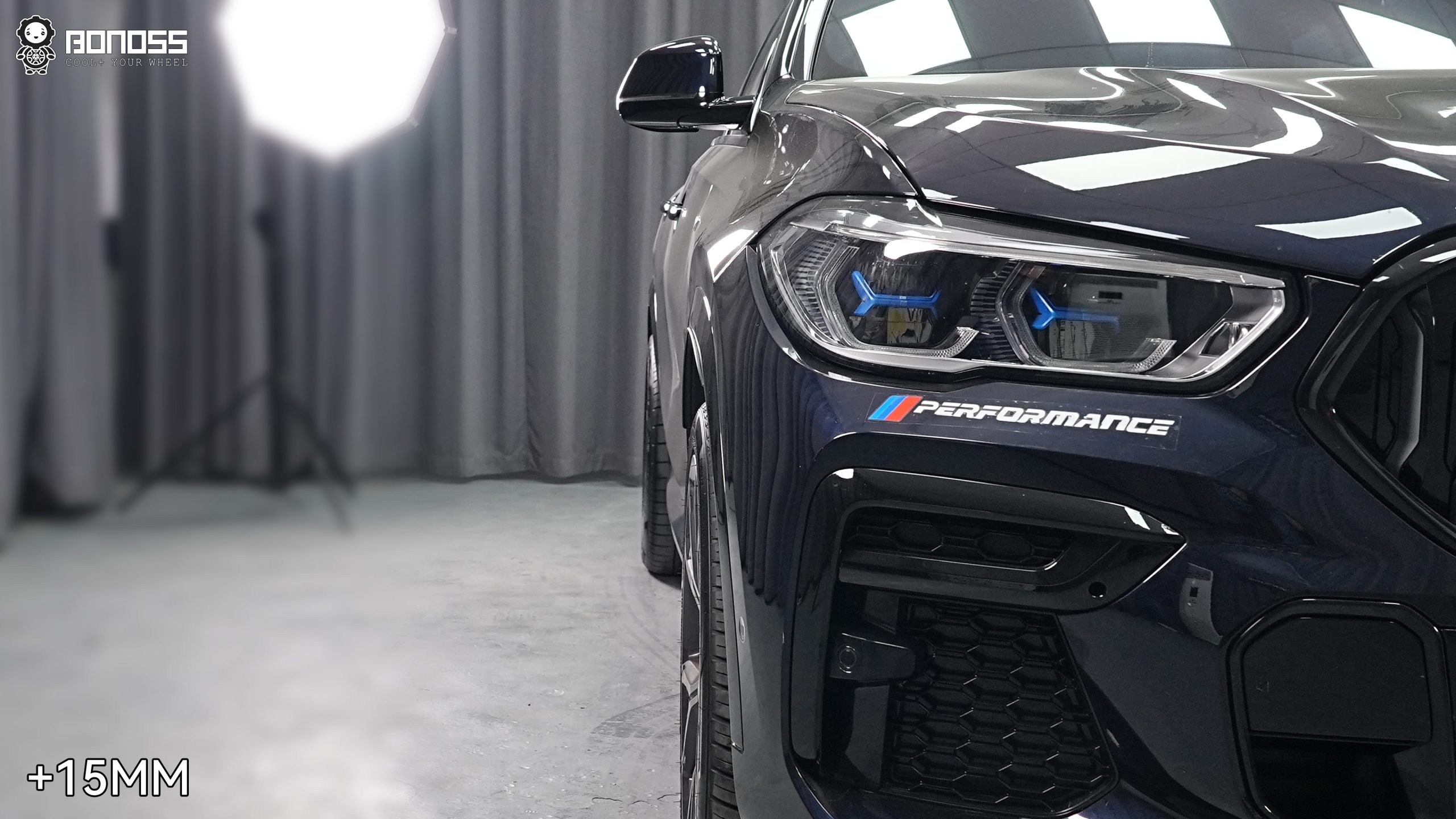 BONOSS Forged Lightweight Plus Wheel Spacers for 2022 BMW X6 15mm Front 20mm Rear (4)