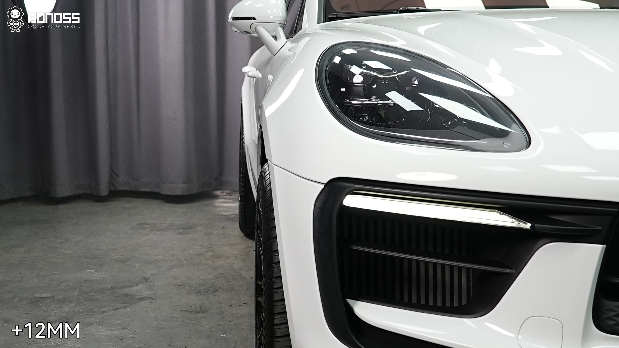 BONOSS Forged Lightweight Plus Wheel Spacers for 2023 Porsche Macan 12mm Front 15mm Rear (4)