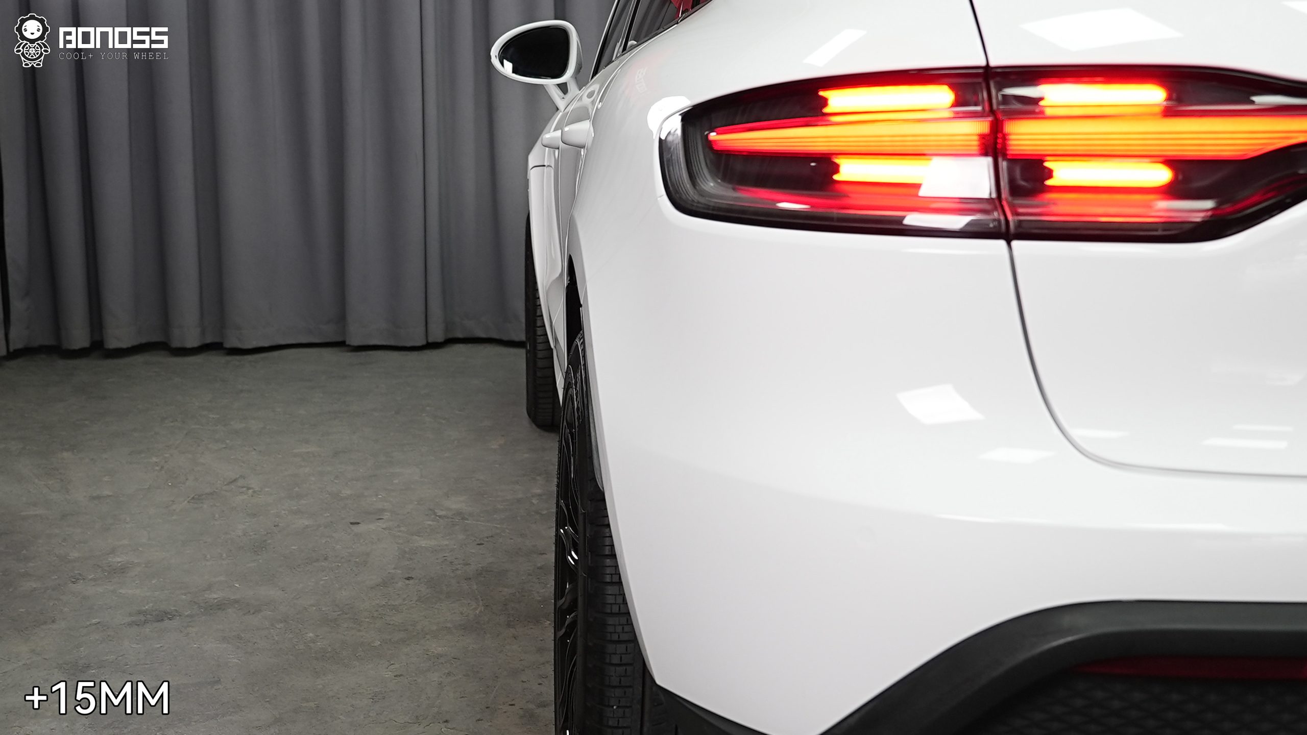 BONOSS Forged Lightweight Plus Wheel Spacers for 2023 Porsche Macan 12mm Front 15mm Rear (5)