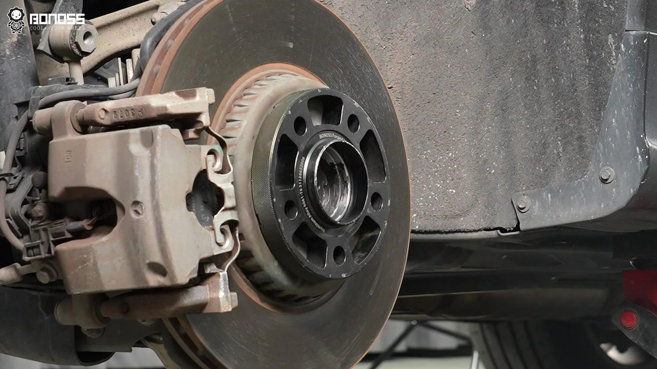 BONOSS Forged Lightweight Plus Wheel Spacers for Mercedes-Benz GLC300 15mm Front 20mm Rear (13)