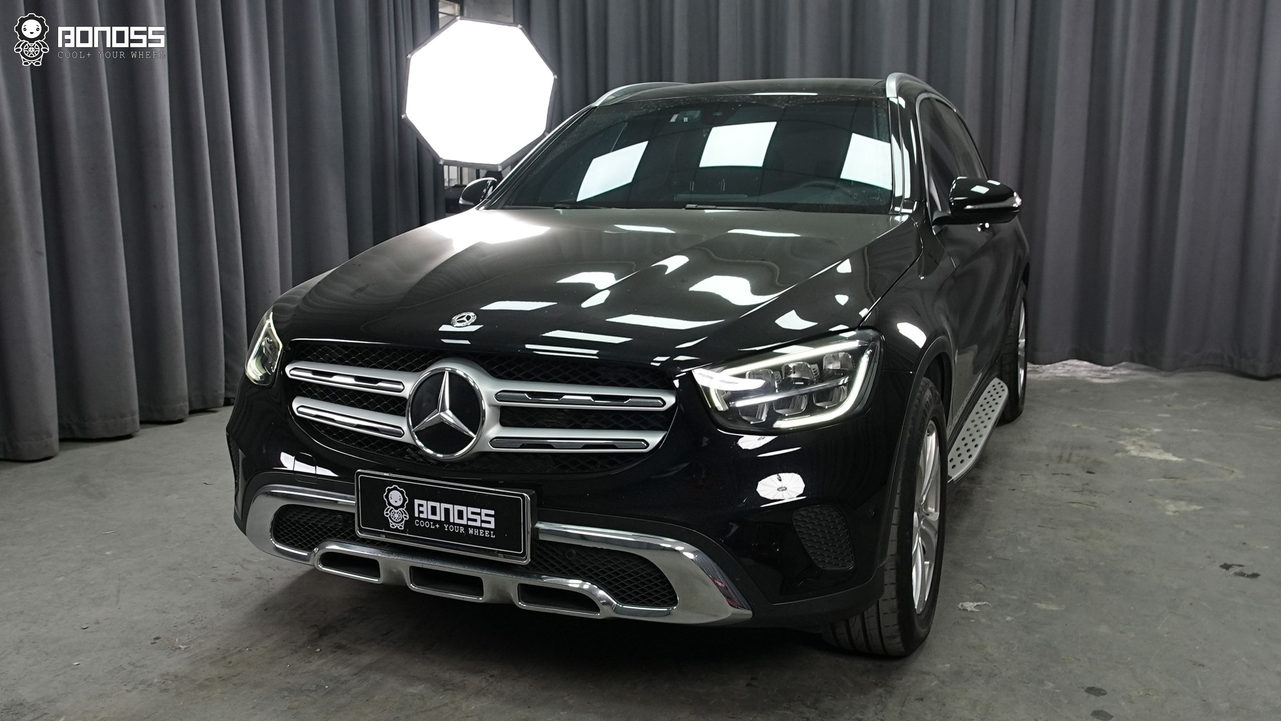 BONOSS Forged Lightweight Plus Wheel Spacers for Mercedes-Benz GLC300 15mm Front 20mm Rear (2)