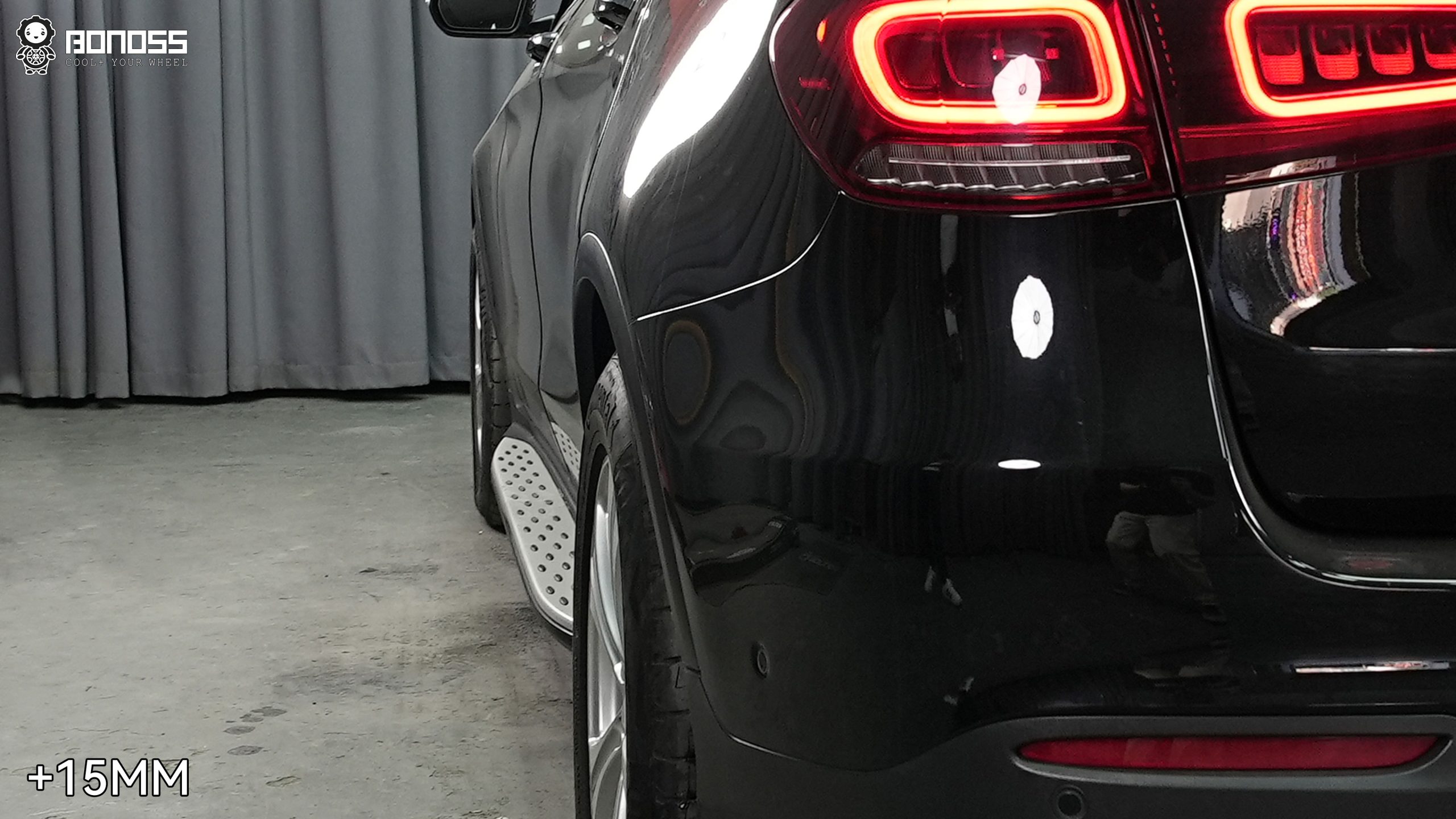 BONOSS Forged Lightweight Plus Wheel Spacers for Mercedes-Benz GLC300 15mm Front 20mm Rear (5)