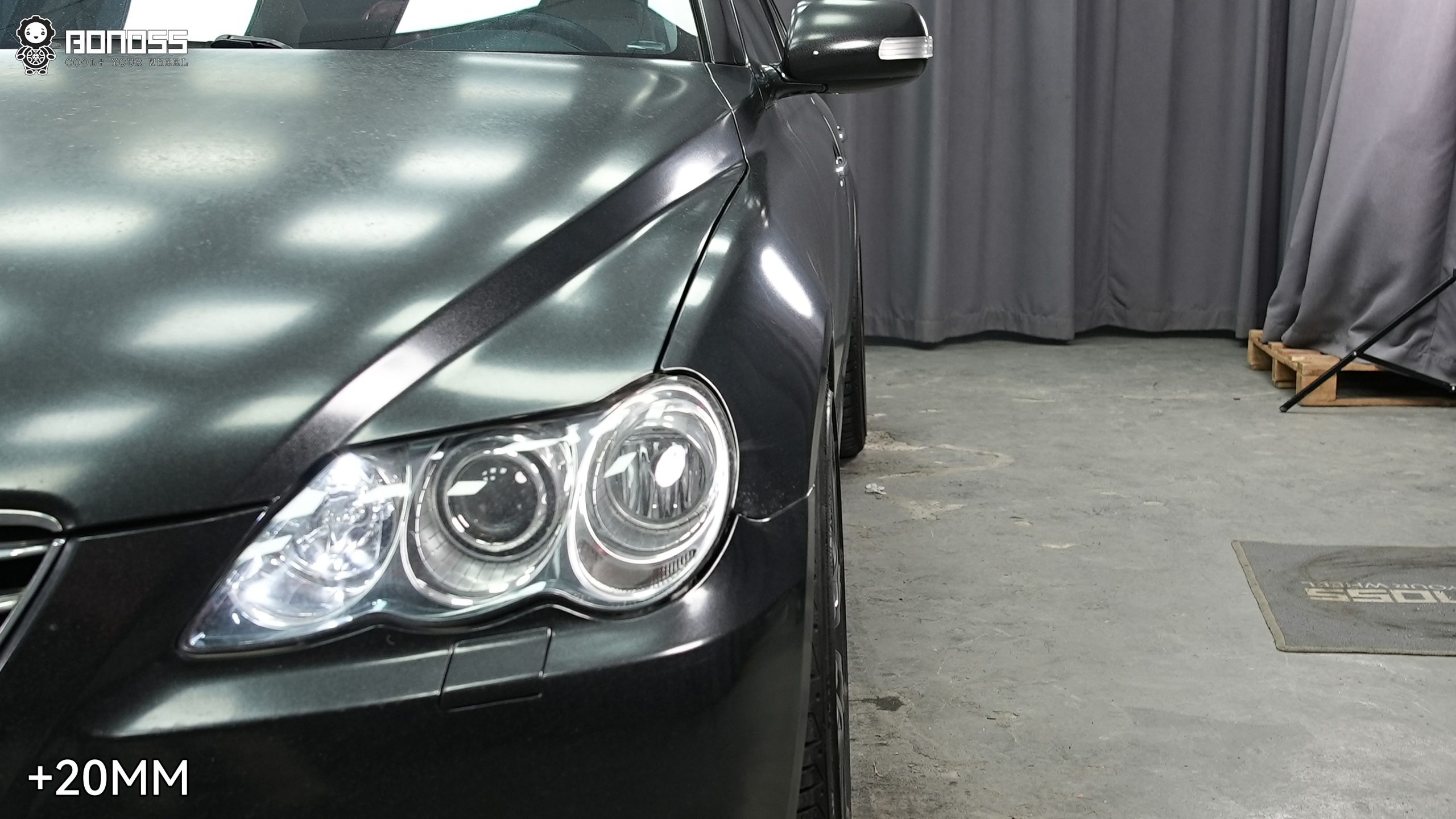 BONOSS Forged Active Cooling Wheel Spacers for 2007 Toyota Mark X 20mm Front 20mm Rear (3)