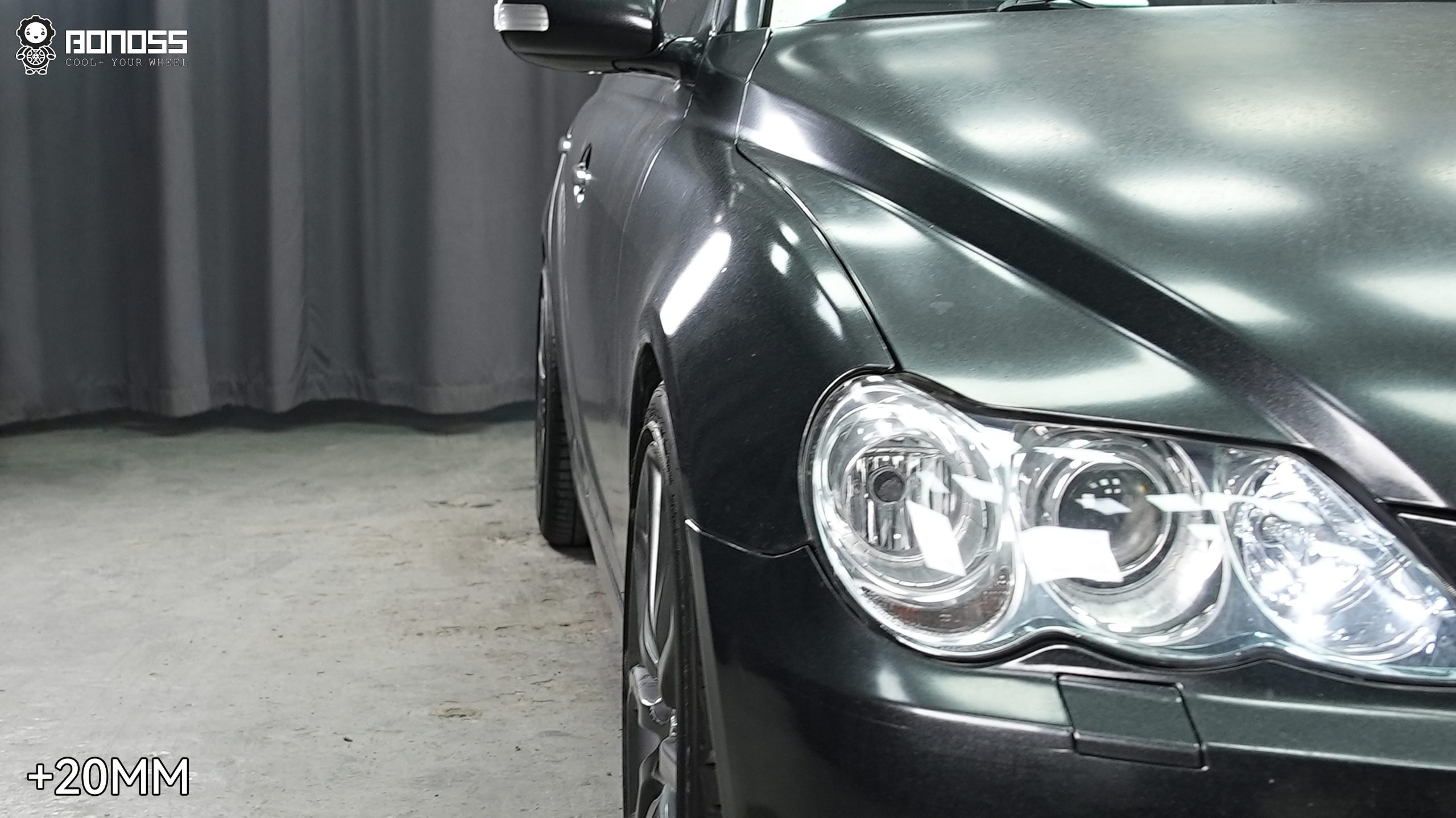 BONOSS Forged Active Cooling Wheel Spacers for 2007 Toyota Mark X 20mm Front 20mm Rear (4)