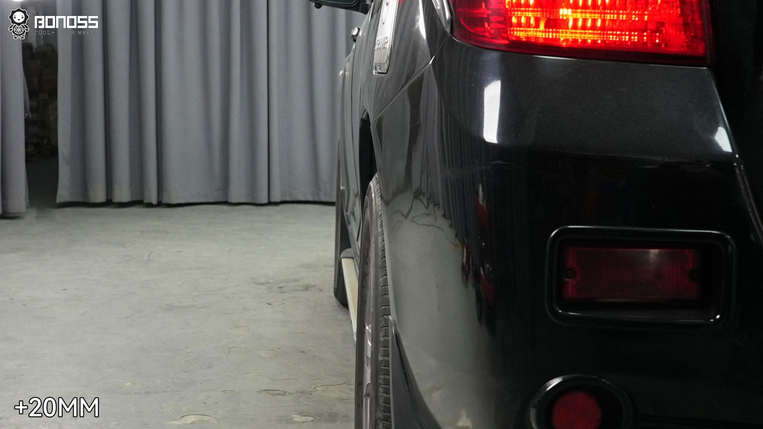 BONOSS Forged Active Cooling Wheel Spacers for 2009 Toyota Highlander 20mm Front 20mm Rear (5)