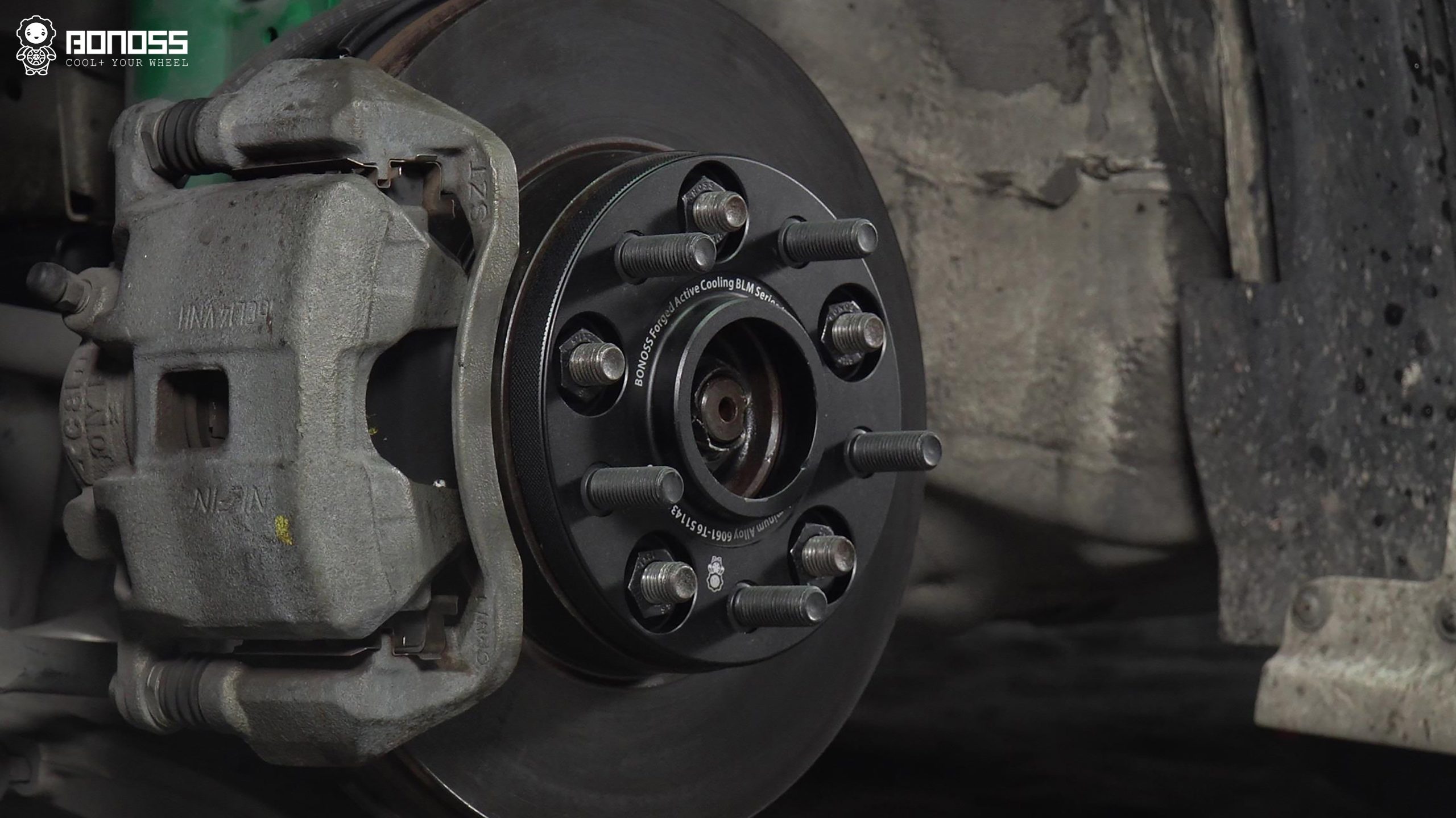 BONOSS Forged Active Cooling Wheel Spacers for 2012 Honda CR-Z 15mm Front 15mm Rear (14)