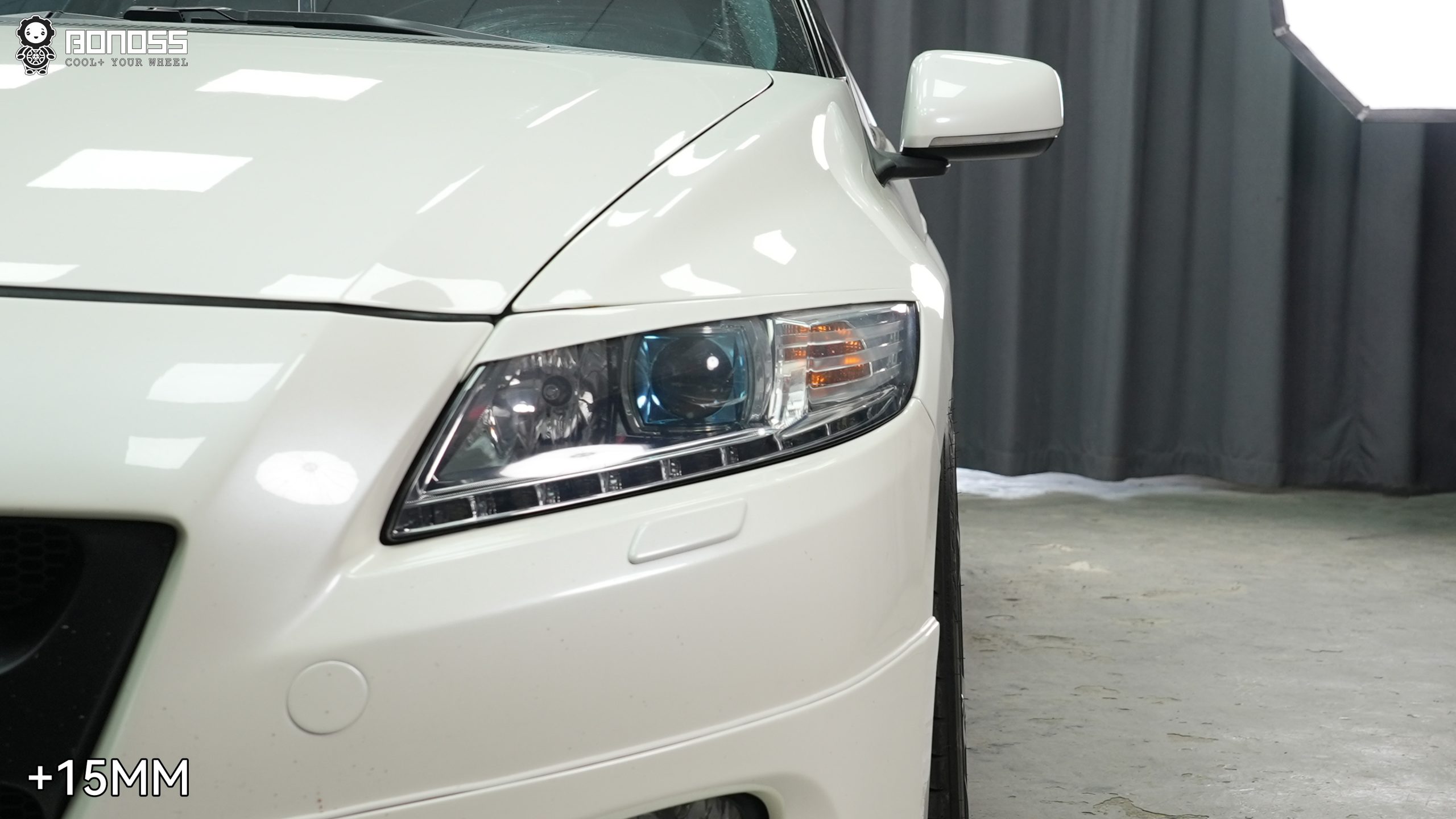 BONOSS Forged Active Cooling Wheel Spacers for 2012 Honda CR-Z 15mm Front 15mm Rear (3)