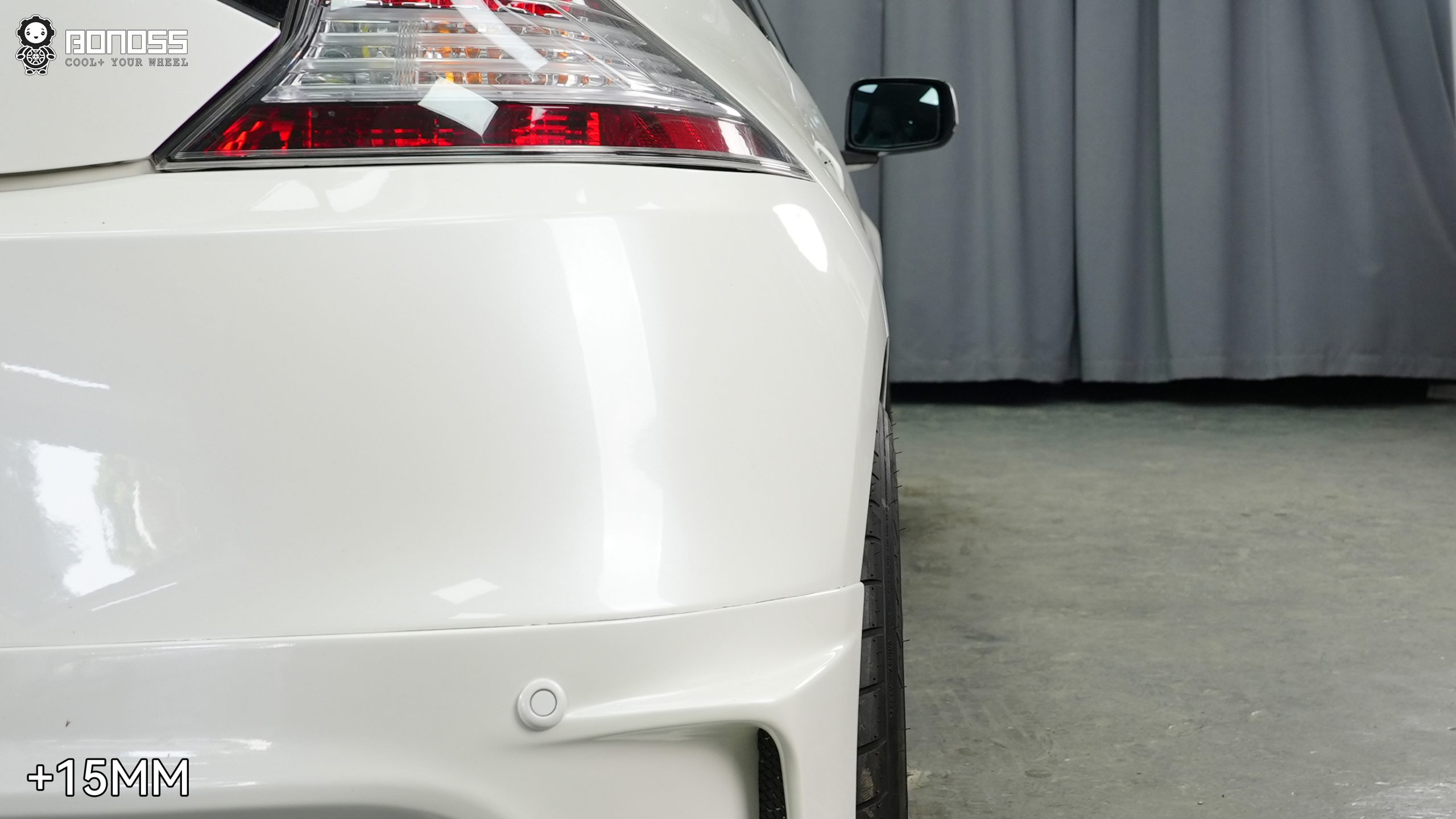 BONOSS Forged Active Cooling Wheel Spacers for 2012 Honda CR-Z 15mm Front 15mm Rear (6)