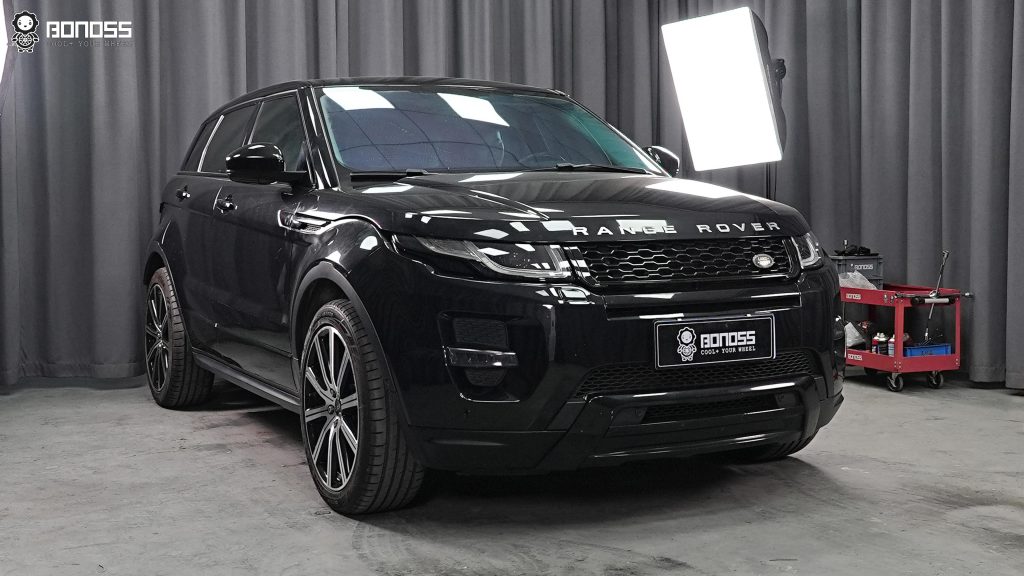 BONOSS Forged Active Cooling Wheel Spacers for 2015 Land Rover Range Rover Evoque 25mm Front 30mm Rear (2)