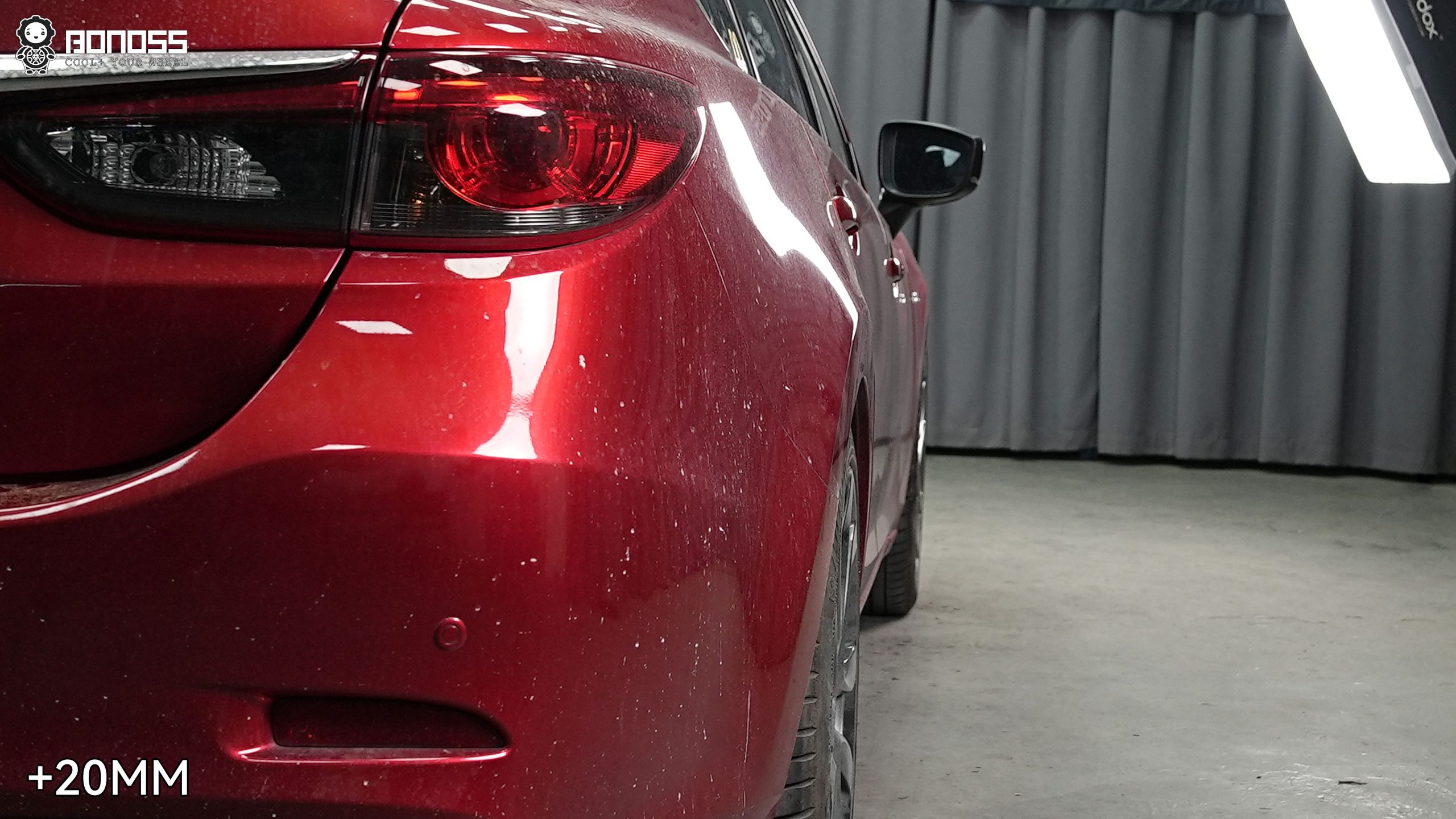 BONOSS Forged Active Cooling Wheel Spacers for 2018 Mazda Mazda6 20mm Front 20mm Rear (6)