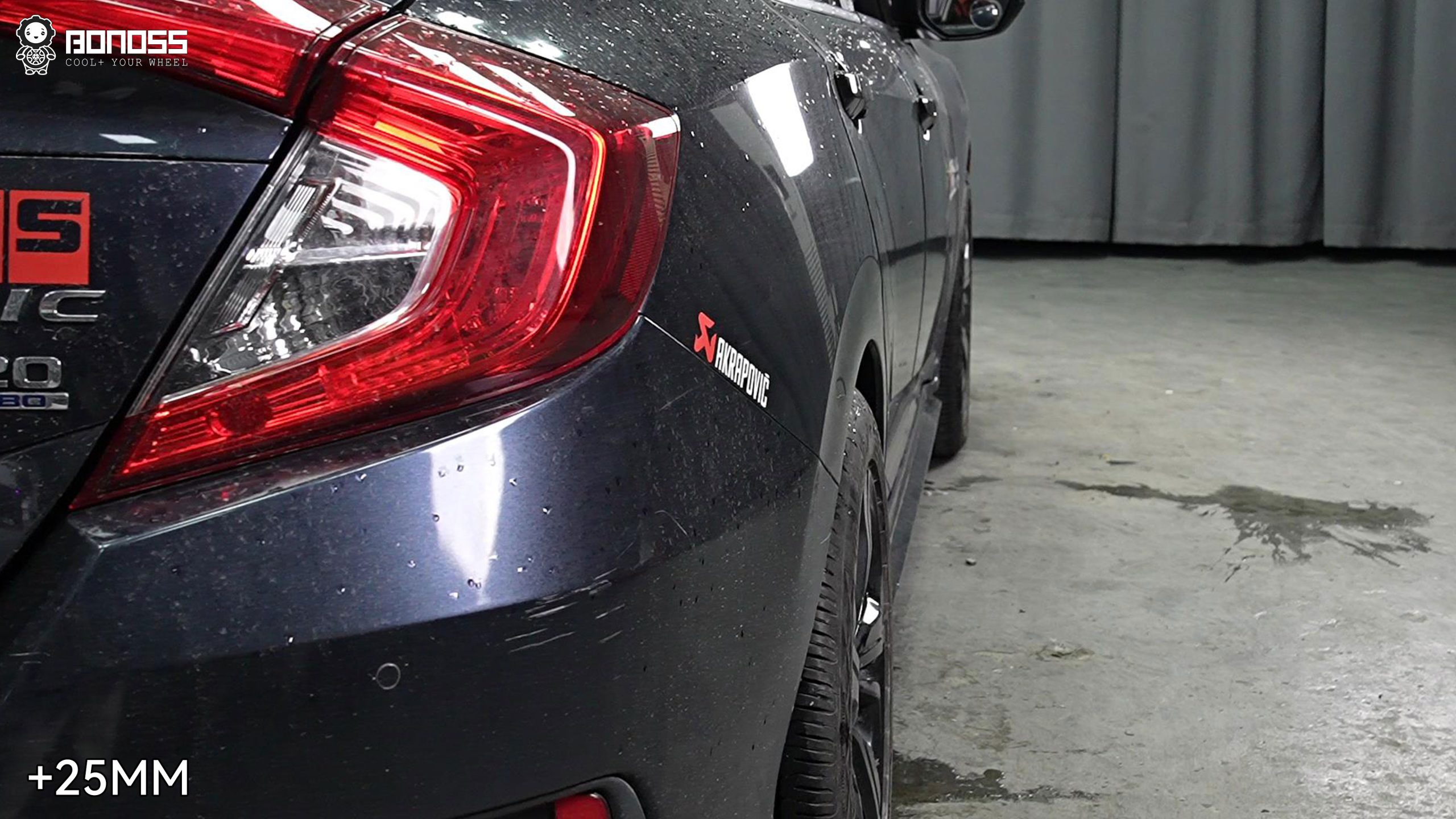 BONOSS Forged Active Cooling Wheel Spacers for 2019 Honda Civic 20mm Front 30mm Rear (6)