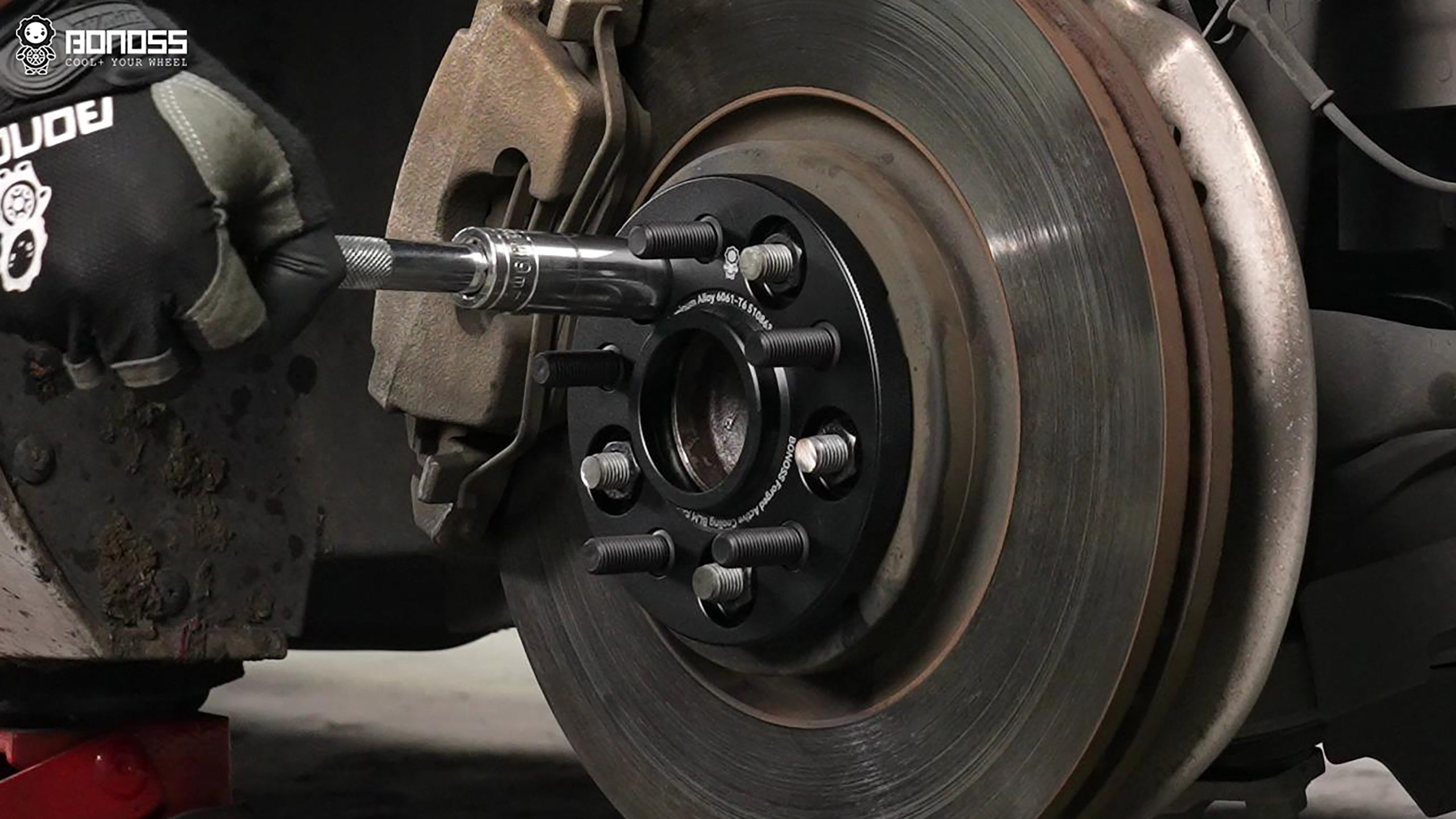 BONOSS Forged Active Cooling Wheel Spacers for 2020 Jaguar XE 15mm Front 20mm Rear (12)