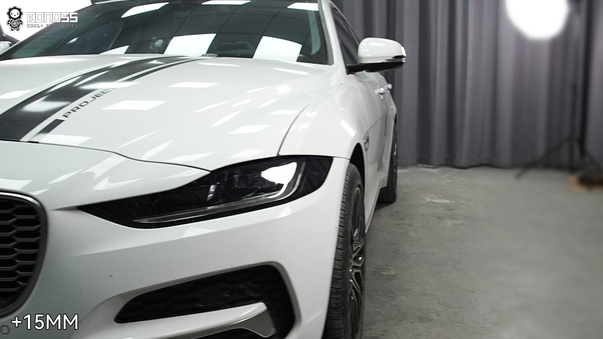 BONOSS Forged Active Cooling Wheel Spacers for 2020 Jaguar XE 15mm Front 20mm Rear (3)