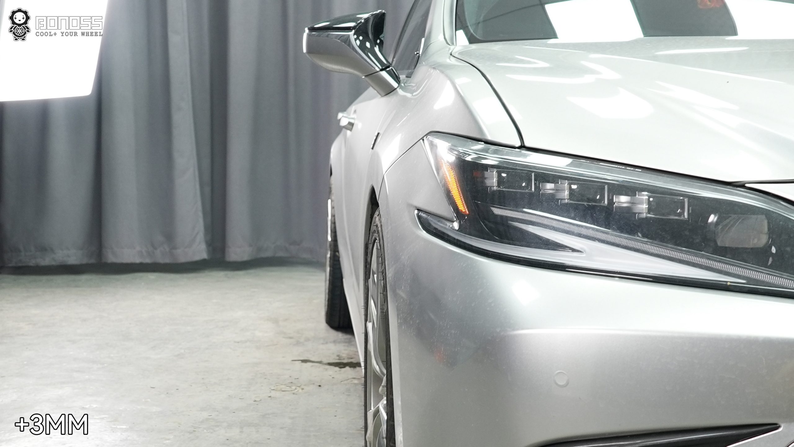 BONOSS Forged Active Cooling Wheel Spacers for 2022 Lexus ES 3mm Front 15mm Rear (3)