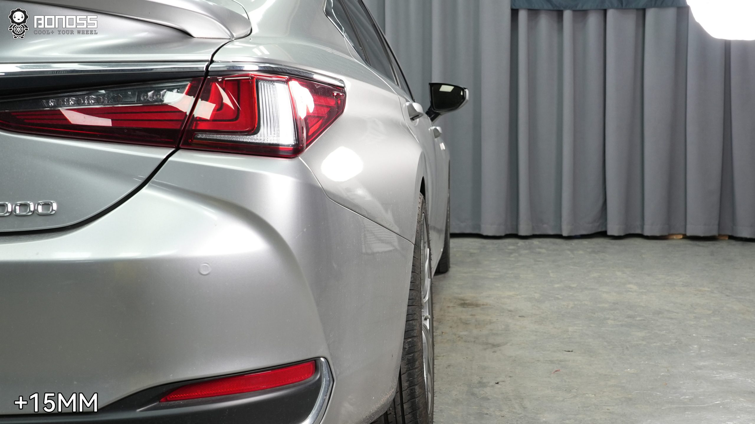 BONOSS Forged Active Cooling Wheel Spacers for 2022 Lexus ES 3mm Front 15mm Rear (5)