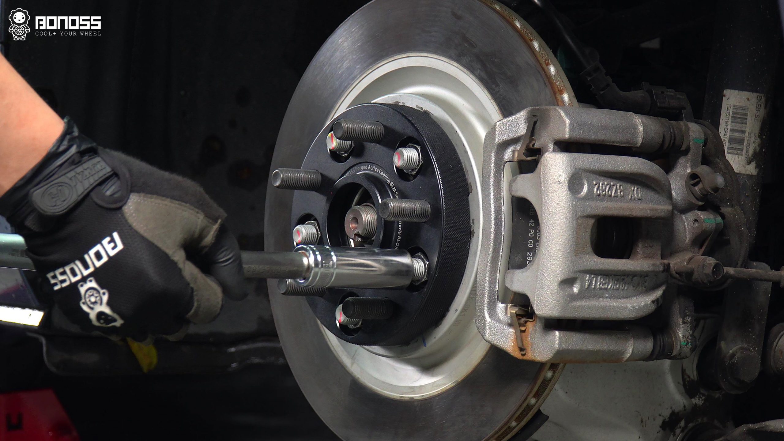 BONOSS Forged Active Cooling Wheel Spacers for 2023 BYD Seal 20mm Front 25mm Rear (13)